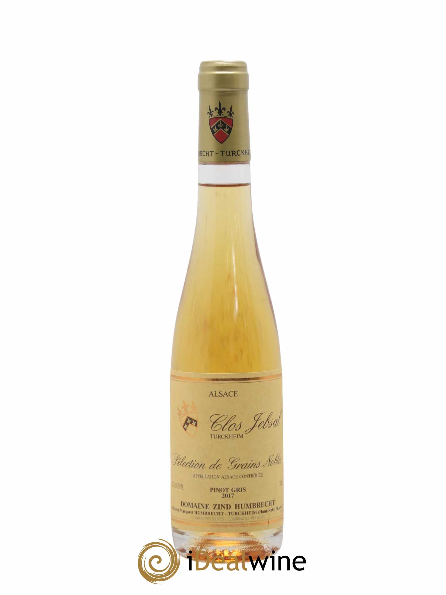 Alsace Pinot Gris Clos Jebsal Sélection de Grains Nobles Zind-Humbrecht (Domaine) 2017 - Posten von 1 Demi-Flasche - 0