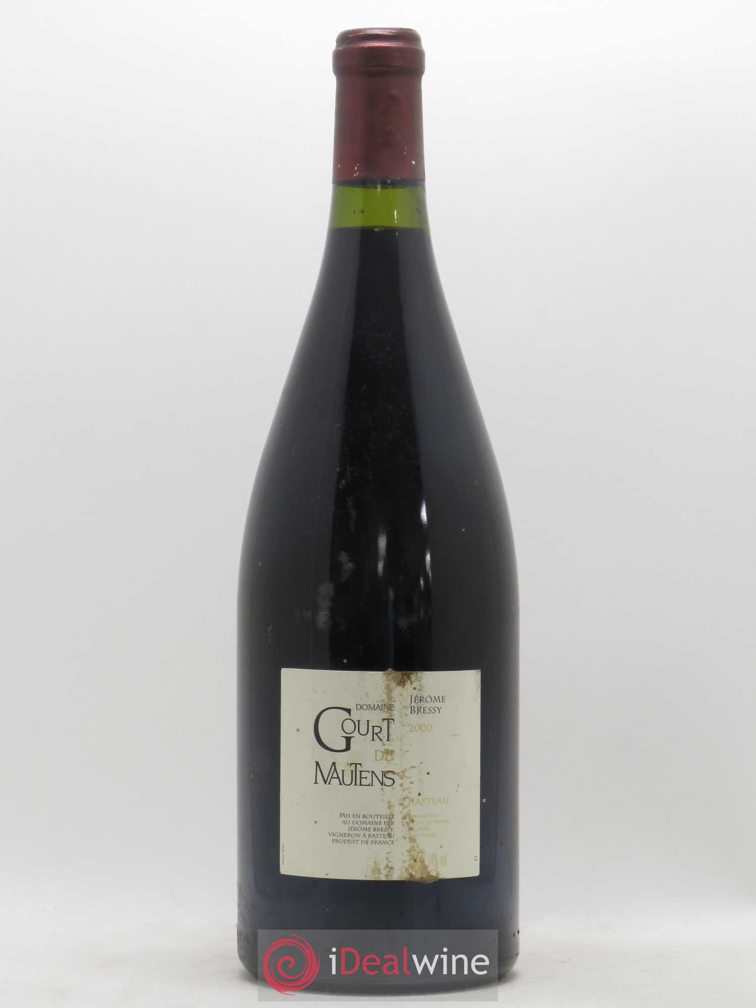 Rasteau Domaine Gourt de Mautens - Jérôme Bressy 2000 - Lot de 1 magnum - 0