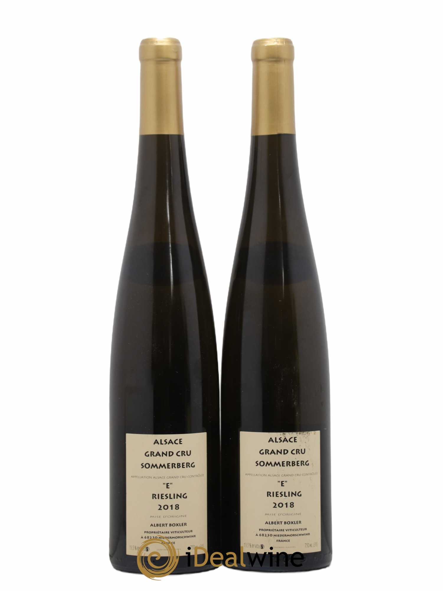 Riesling Sommerberg E Boxler 2018 - Posten von 2 Flaschen - 1