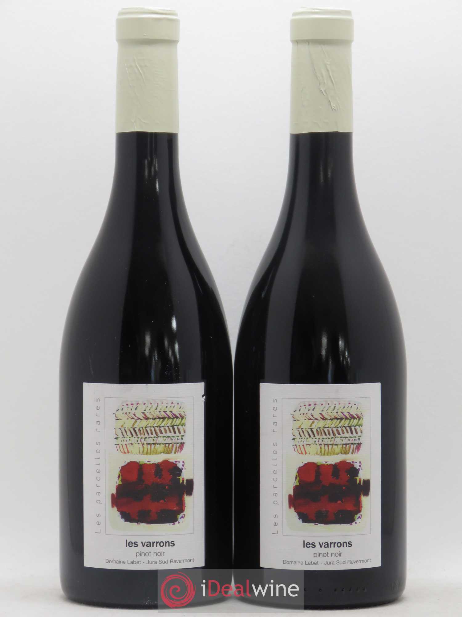 Côtes du Jura Pinot Noir Les Varrons Sélection Massale Romain - Julien - Charline Labet 2016 - Lot de 2 bouteilles - 0