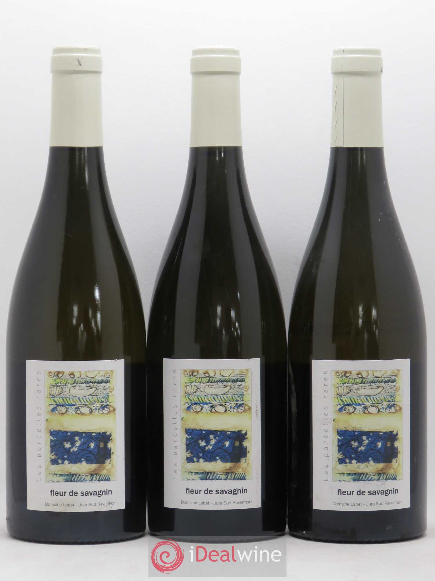 Côtes du Jura Fleur de Savagnin Romain - Julien - Charline Labet 2014 - Lot de 3 bouteilles - 0
