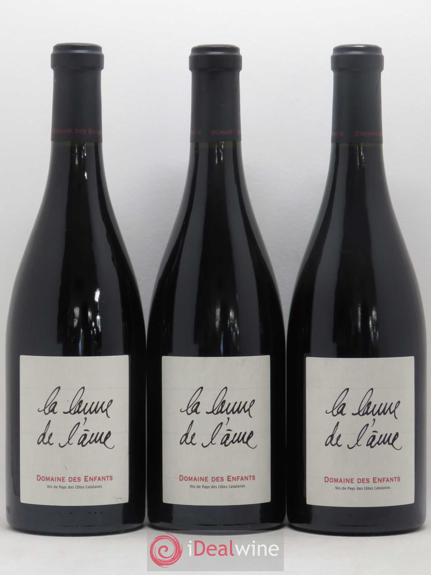 IGP Côtes Catalanes (VDP des Côtes Catalanes) La Larme de l'âme Domaine des Enfants 2010 - Lotto di 3 bottiglie - 0
