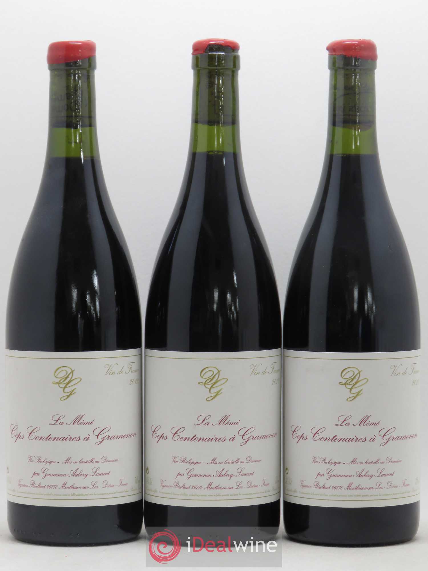 Vin de France La Mémé Ceps Centenaires Gramenon (Domaine) 2012 - Lot de 3 bouteilles - 0