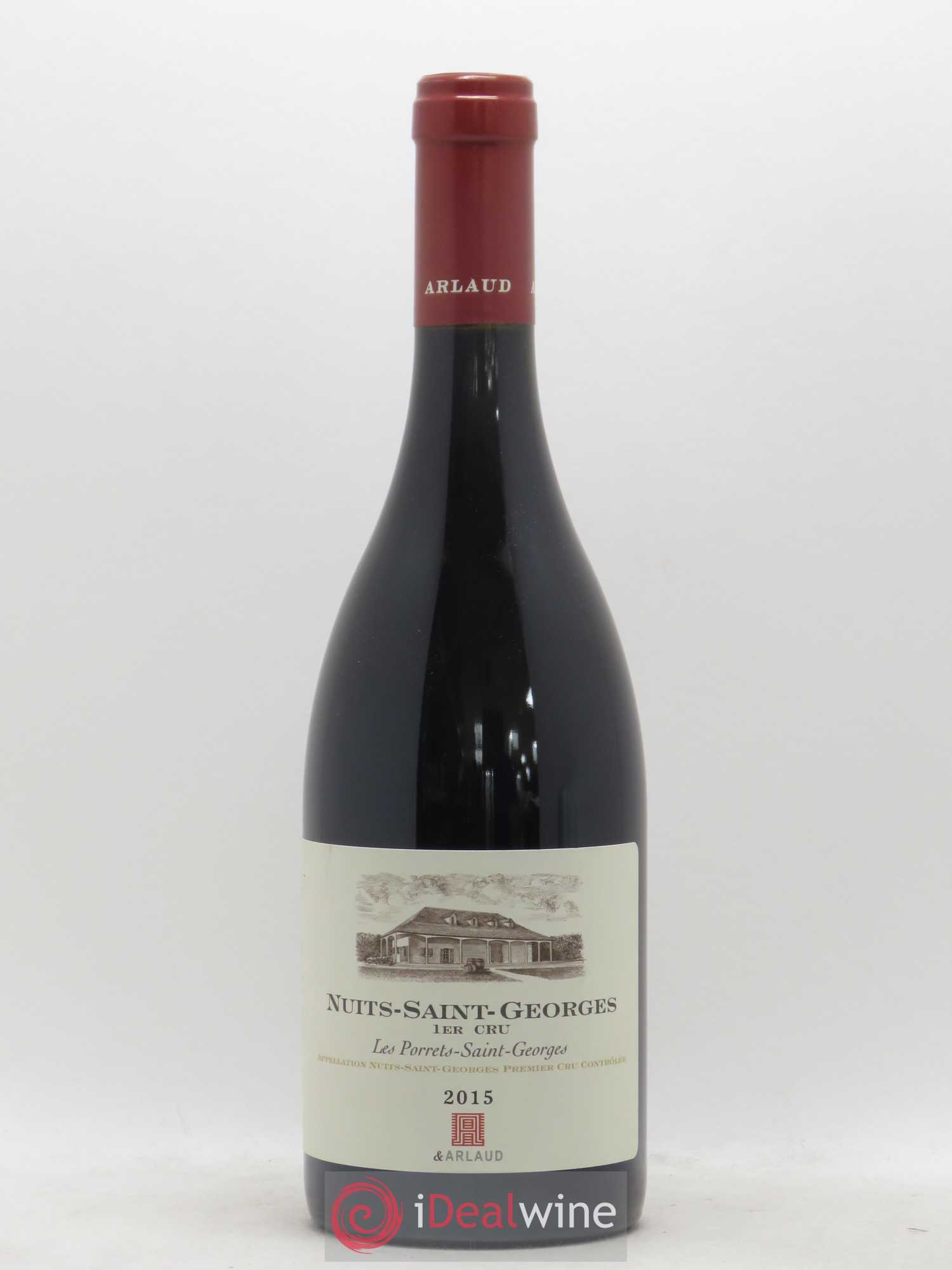 Nuits-Saint-Georges 1er Cru les Porrets-Saint-Georges Arlaud 2015 - Posten von 1 Flasche - 0