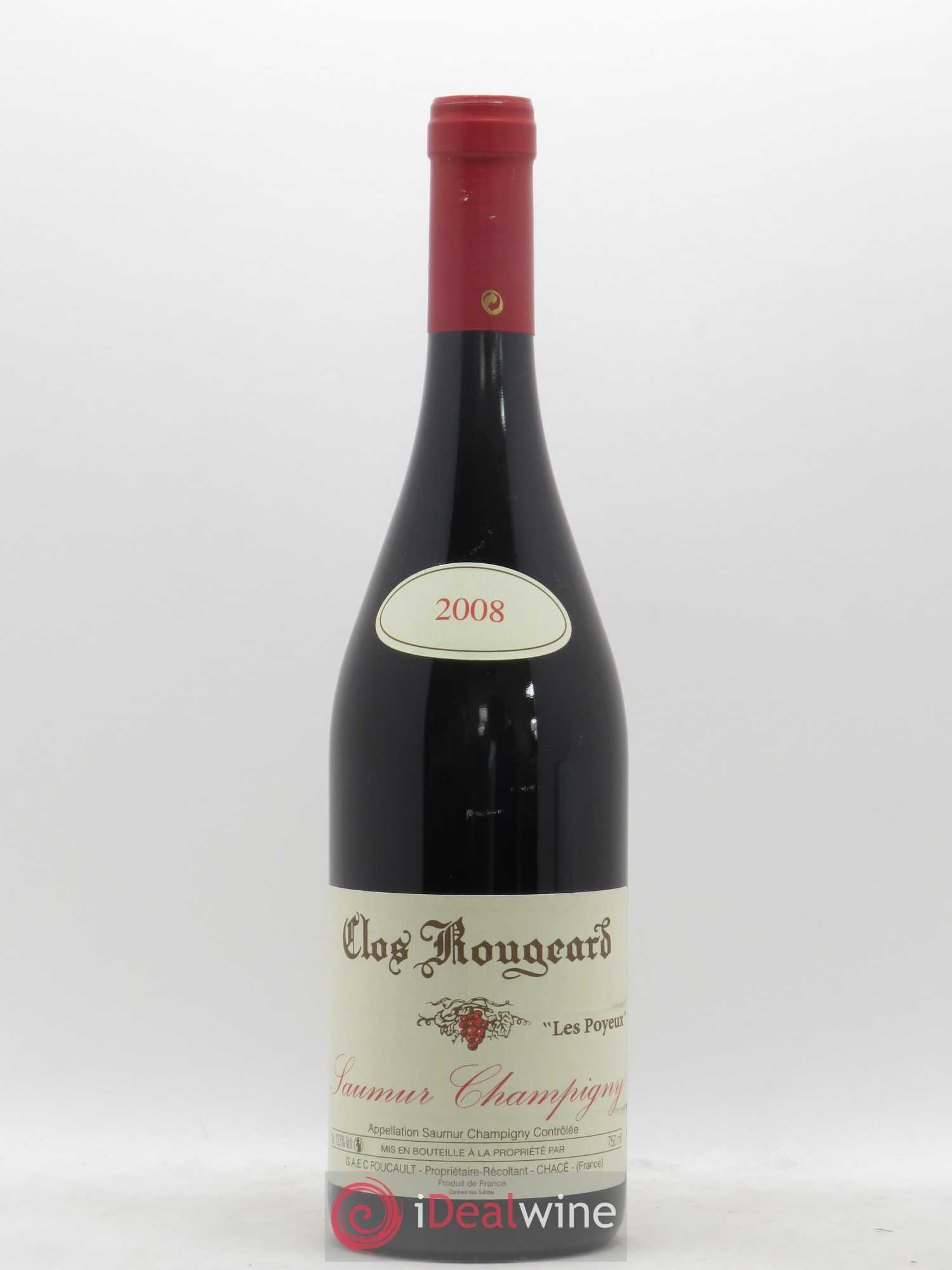 Saumur-Champigny Les Poyeux Clos Rougeard 2008 - Lot de 1 bouteille - 0