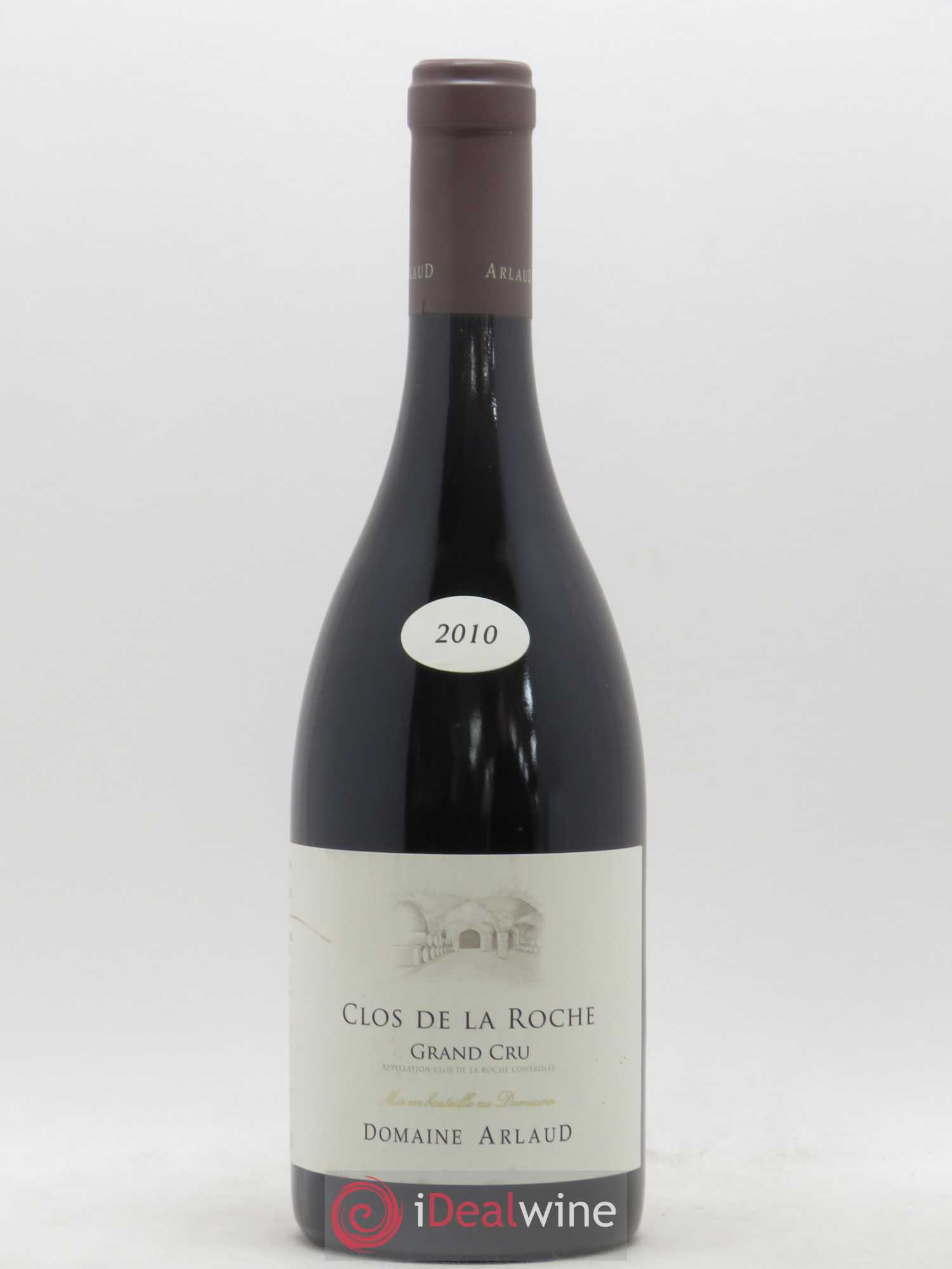Clos de la Roche Grand Cru Arlaud 2010 - Lot de 1 bouteille - 0