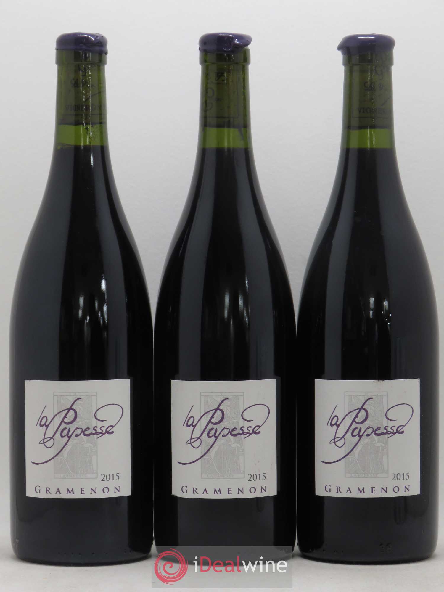 Vinsobres La Papesse Gramenon (Domaine) 2015 - Lot de 3 bouteilles - 0