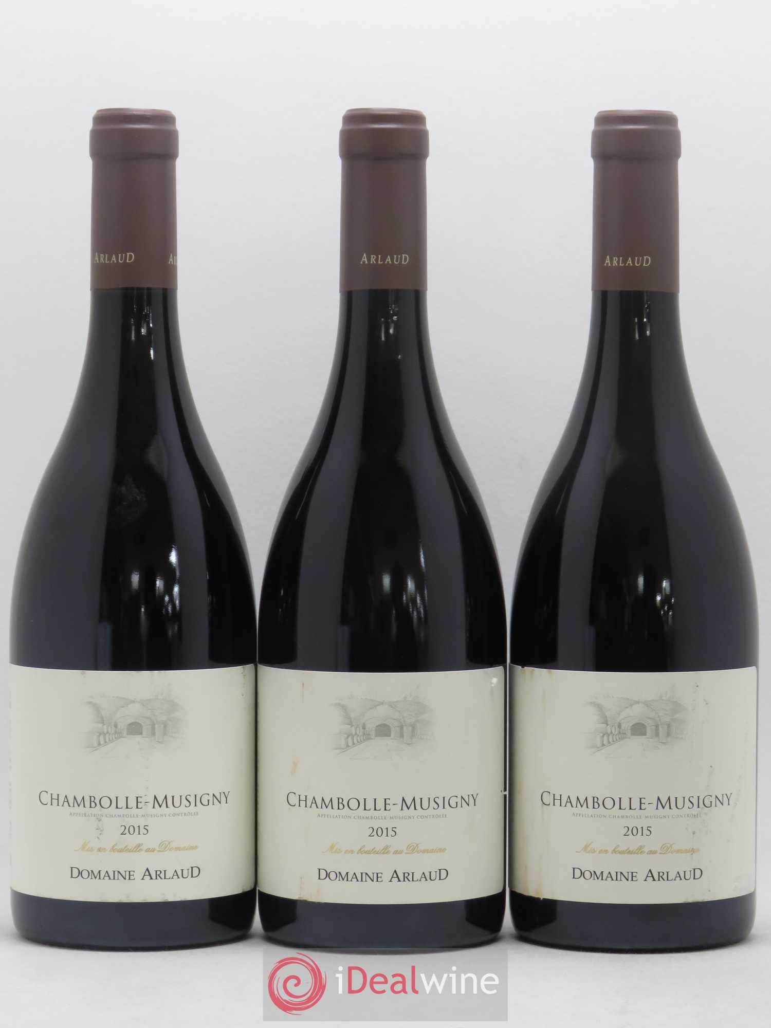 Chambolle-Musigny Arlaud 2015 - Lot de 3 bouteilles - 0