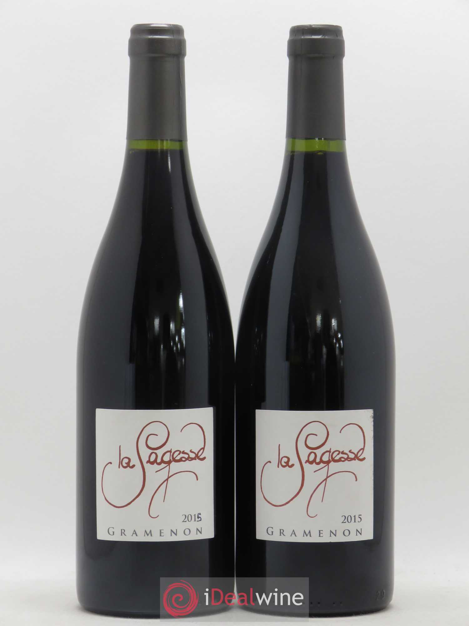Côtes-du-Rhône La Sagesse Gramenon (Domaine) 2015 - Lot de 2 bouteilles - 0