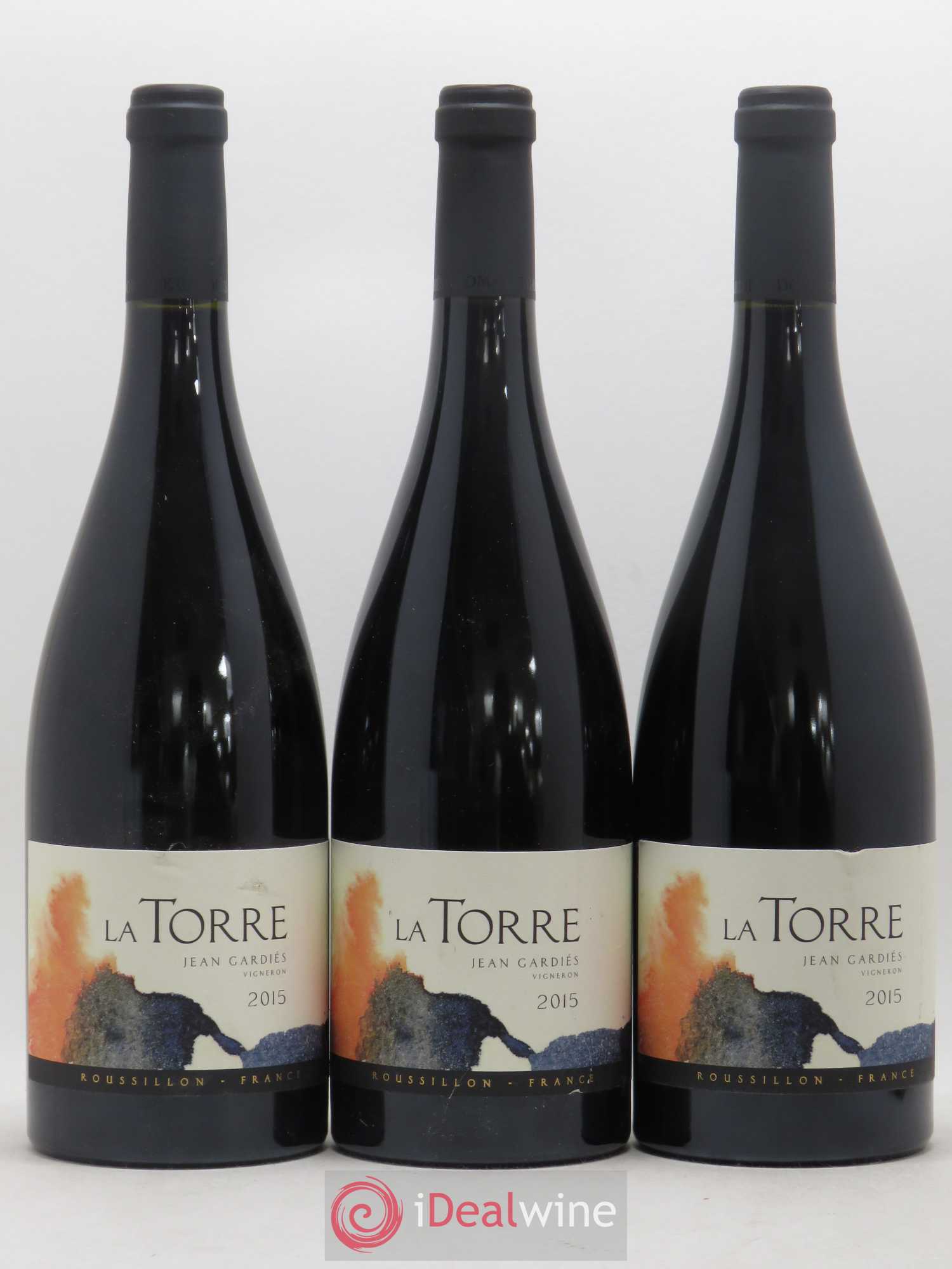 Côtes du Roussillon Gardiés (Domaine) La Torre 2015 - Lot de 3 bouteilles - 0