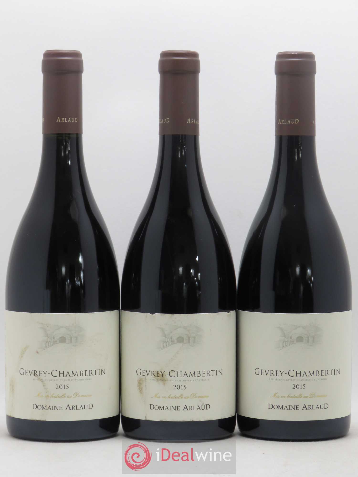 Gevrey-Chambertin Arlaud 2015 - Lot de 3 bouteilles - 0