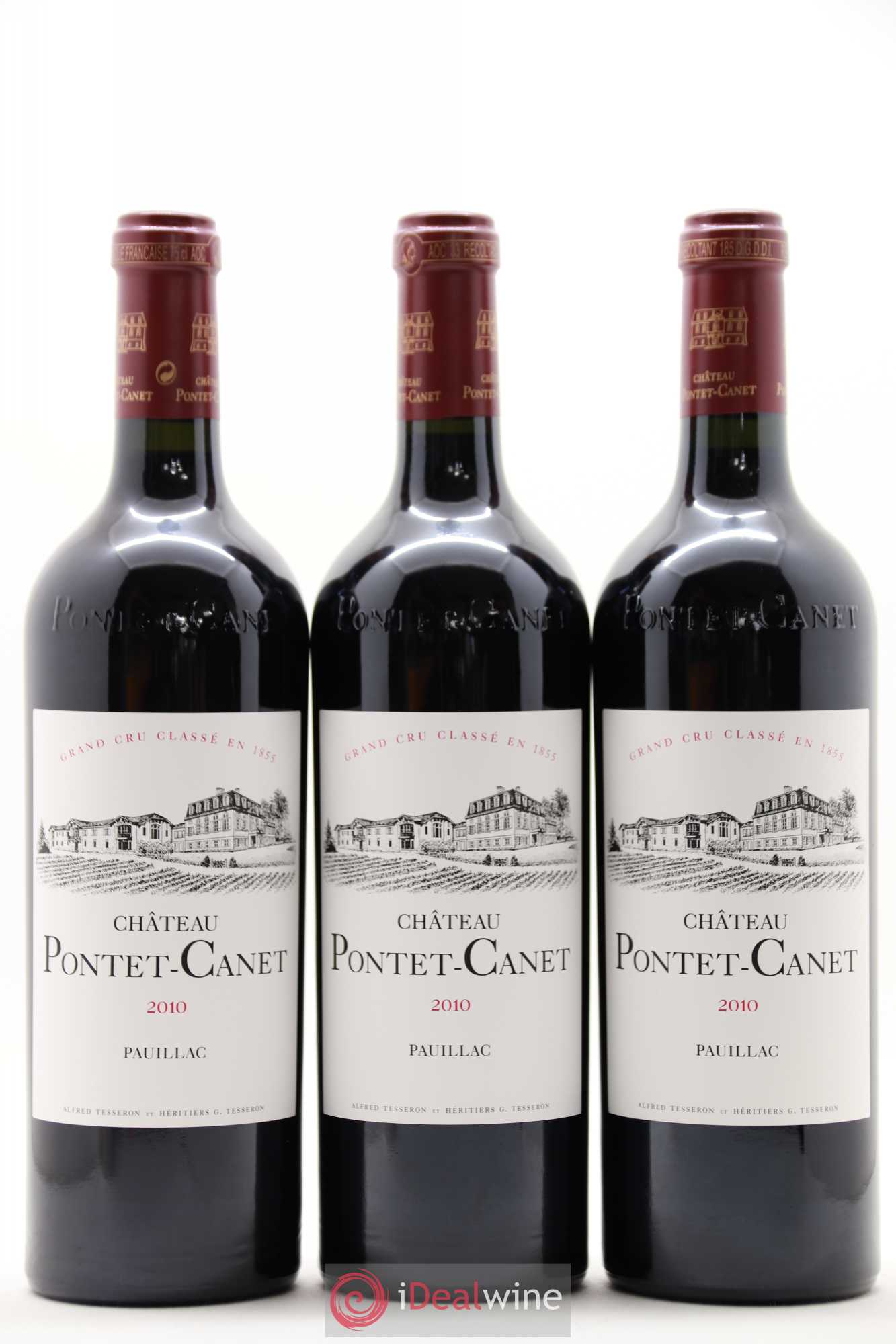 Château Pontet Canet 5ème Grand Cru Classé 2010 - Lot de 12 bouteilles - 3