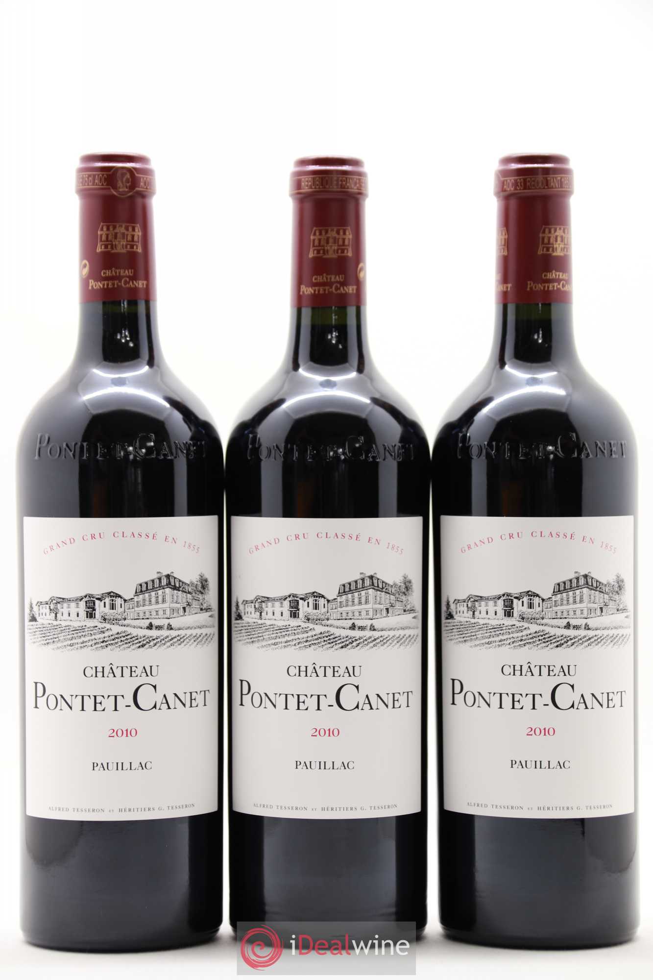 Château Pontet Canet 5ème Grand Cru Classé 2010 - Lot de 12 bouteilles - 5