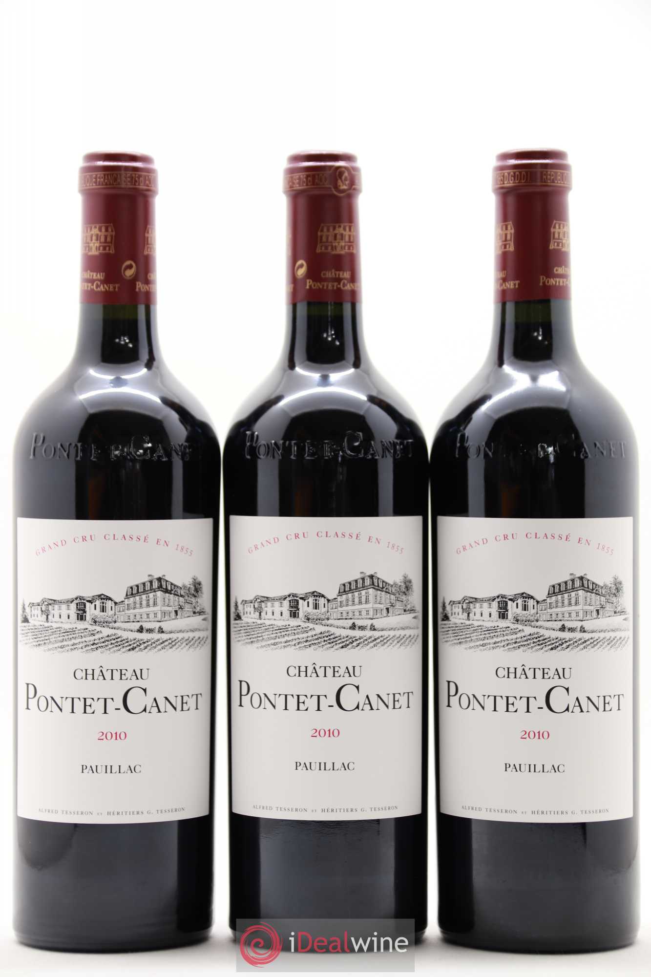 Château Pontet Canet 5ème Grand Cru Classé 2010 - Lot de 12 bouteilles - 7