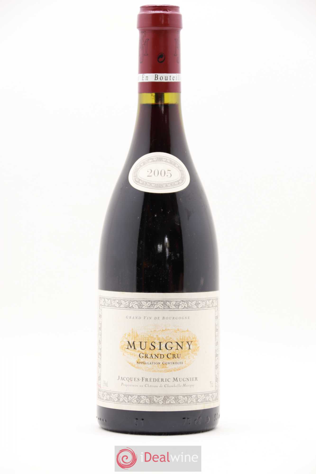 Musigny Grand Cru Jacques-Frédéric Mugnier 2005 - Lot de 1 bouteille - 0
