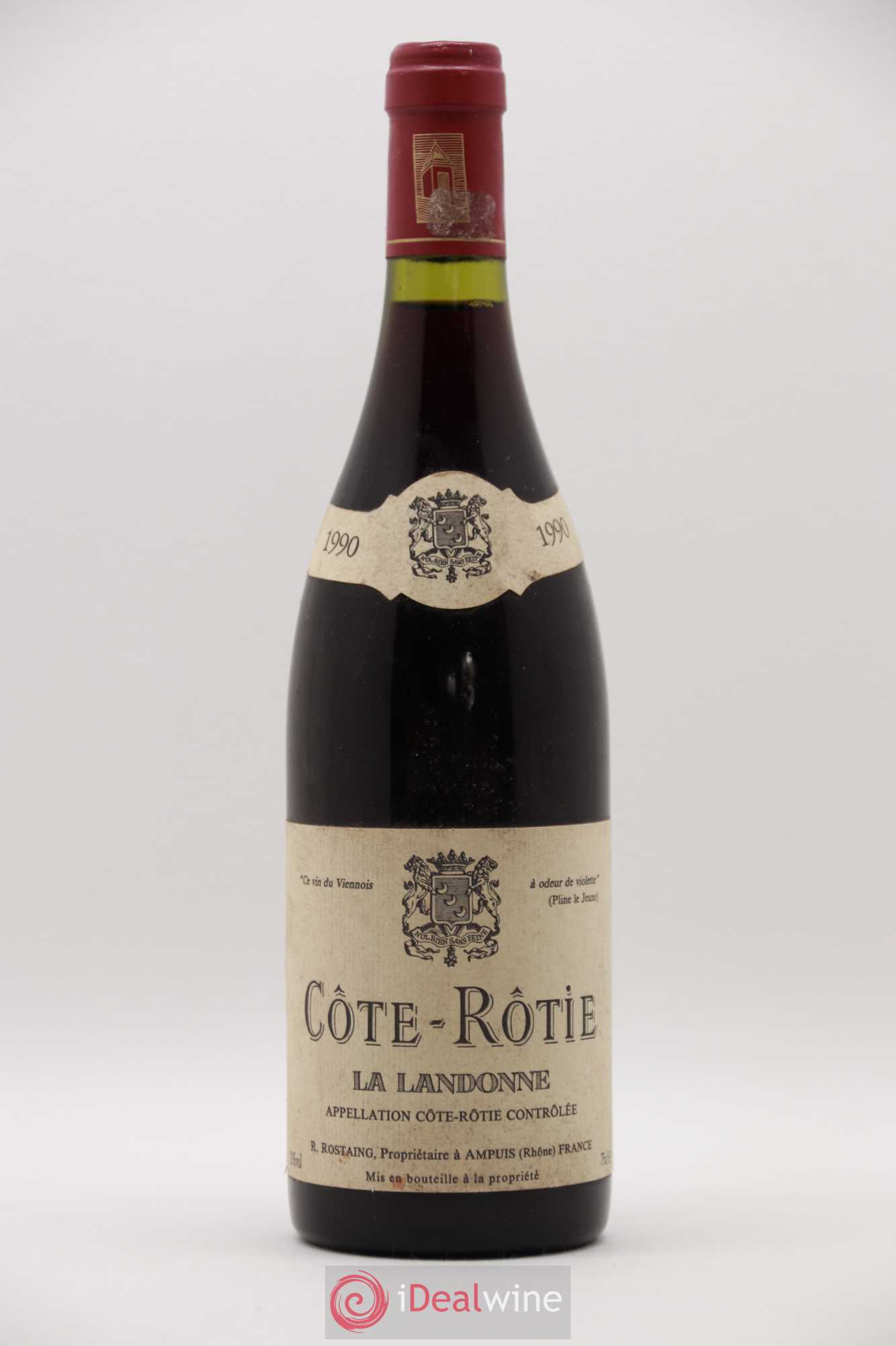 Côte-Rôtie La Landonne René Rostaing 1990 - Posten von 1 Flasche - 0