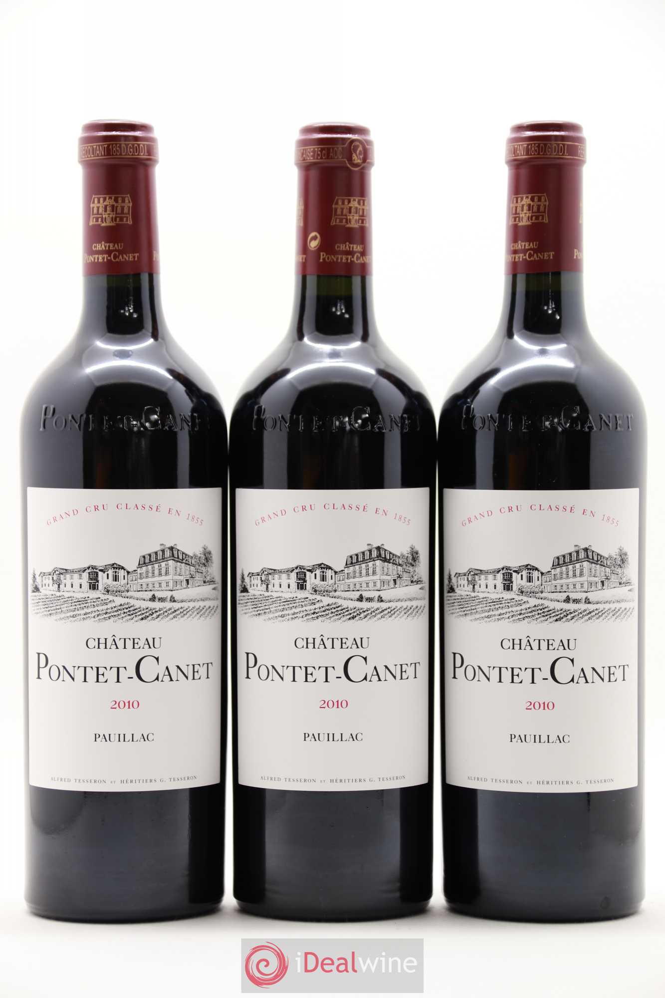Château Pontet Canet 5ème Grand Cru Classé 2010 - Lot de 12 bouteilles - 7