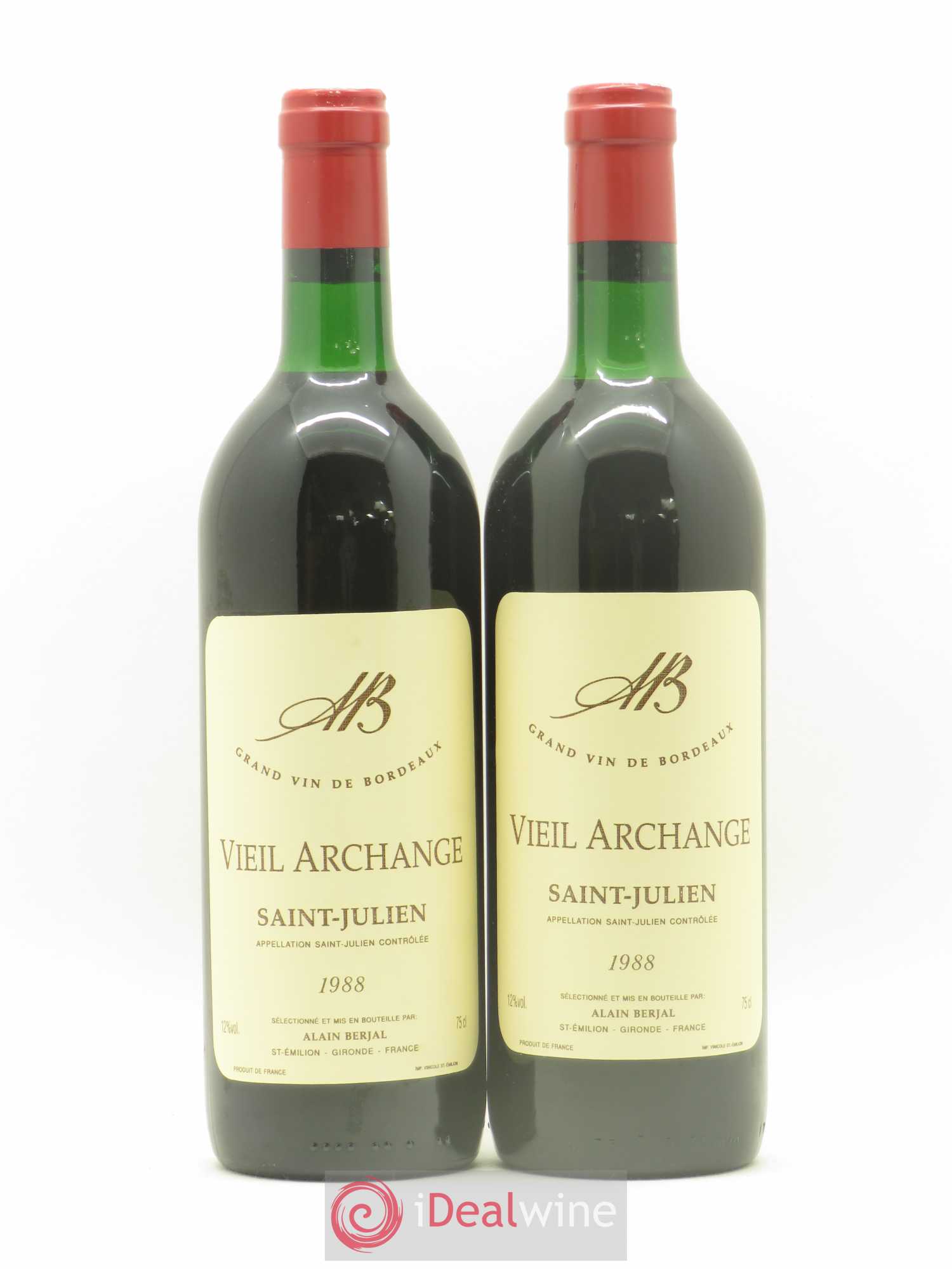 Saint-Julien Vieil Archange 1988 - Posten von 2 Flaschen - 0