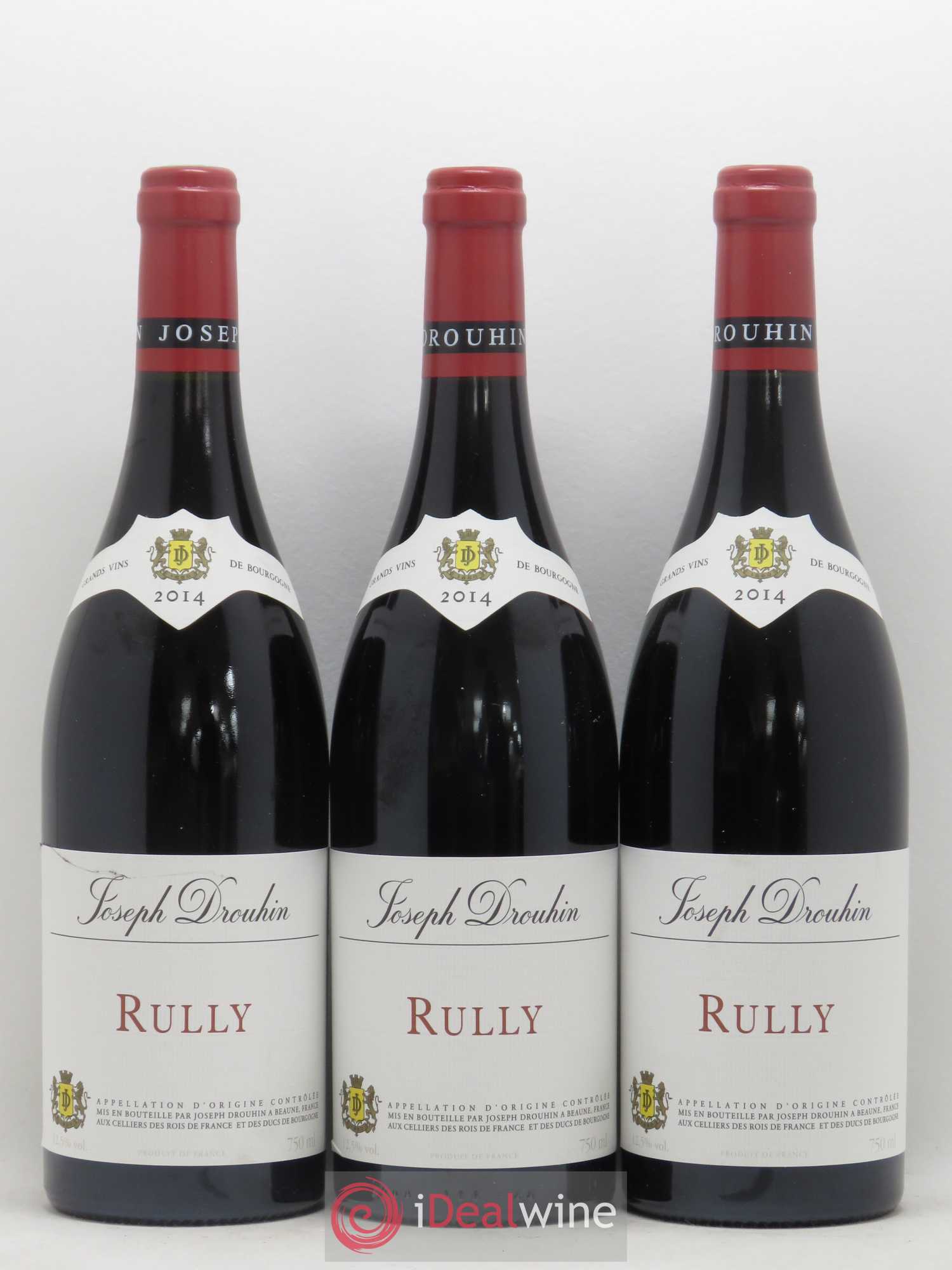 Rully Drouhin 2014 - Posten von 3 Flaschen - 0