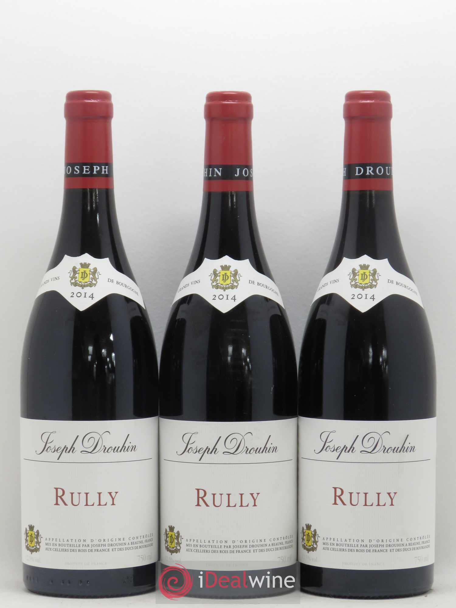 Rully Drouhin 2014 - Lot of 3 bottles - 0