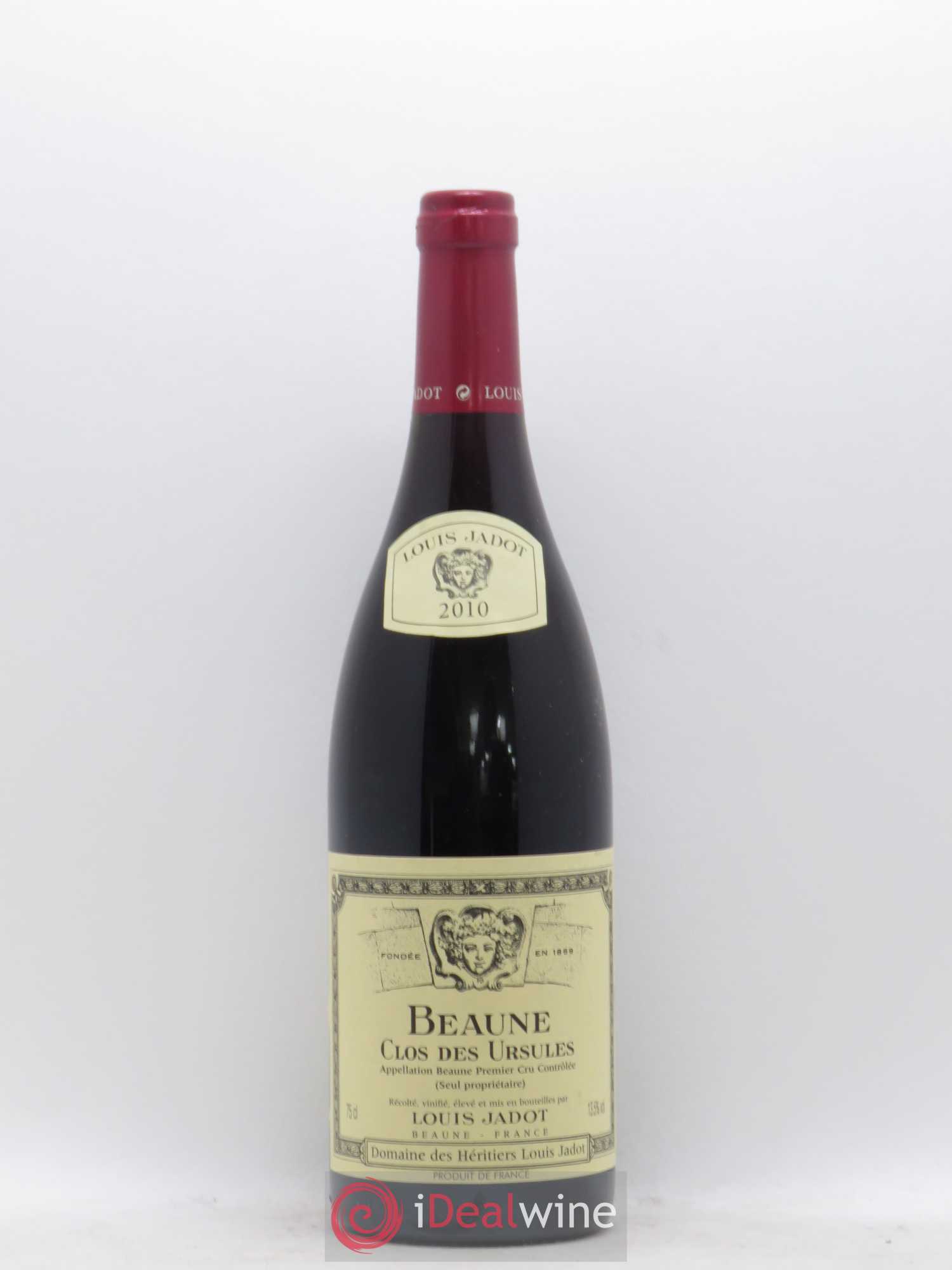 Beaune 1er Cru Clos des Ursules Maison Louis Jadot 2010 - Lot de 1 bouteille - 0