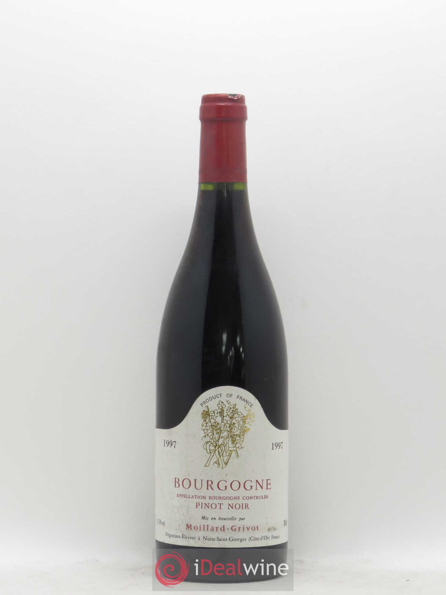 Bourgogne Moillard Grivot 1997 - Lot de 1 bouteille - 0