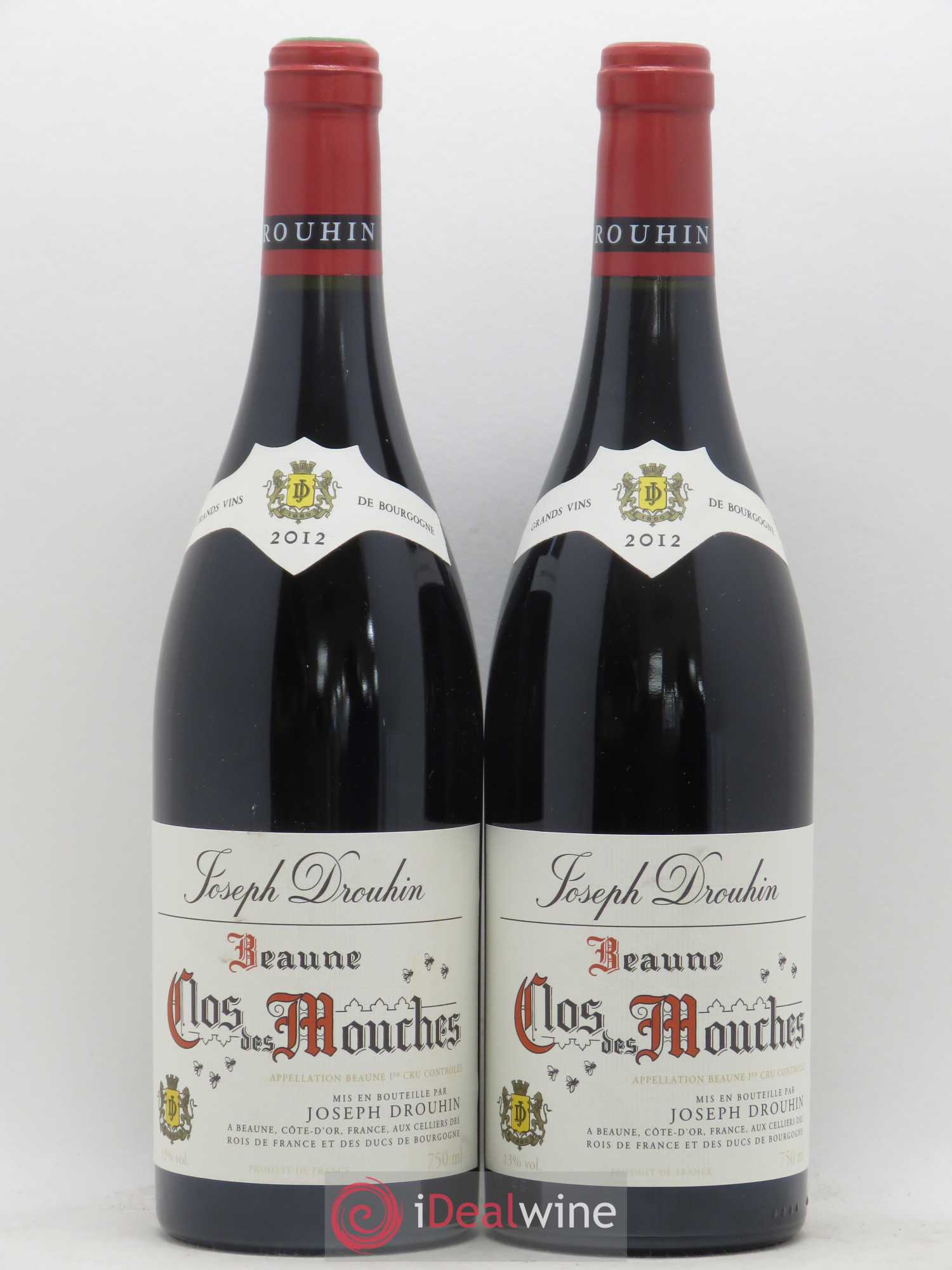 Beaune 1er Cru Clos des Mouches Joseph Drouhin 2012 - Lot de 2 bouteilles - 0