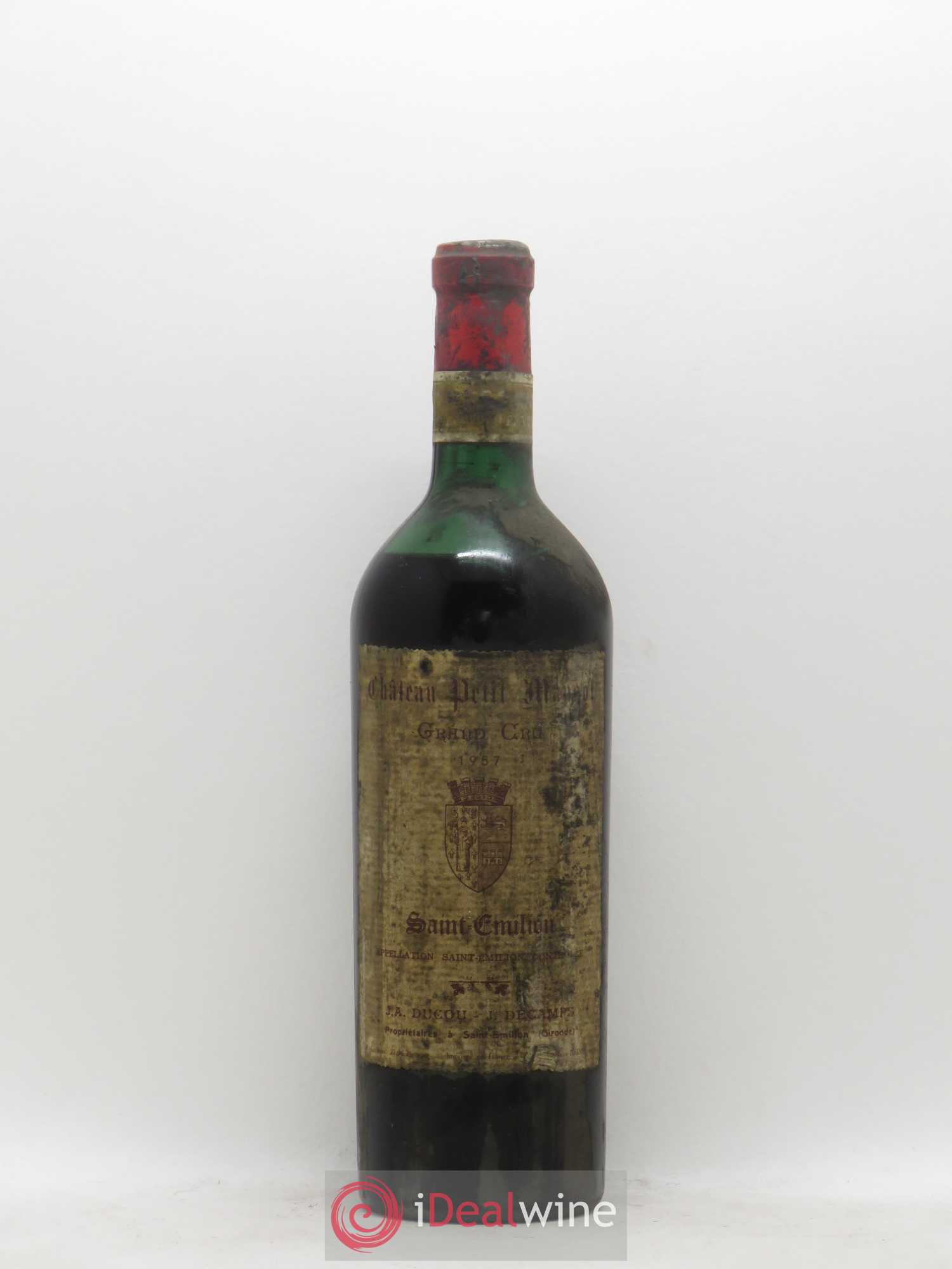 Saint-Émilion Grand Cru Petit Mangot 1957 - Lot de 1 bouteille - 0