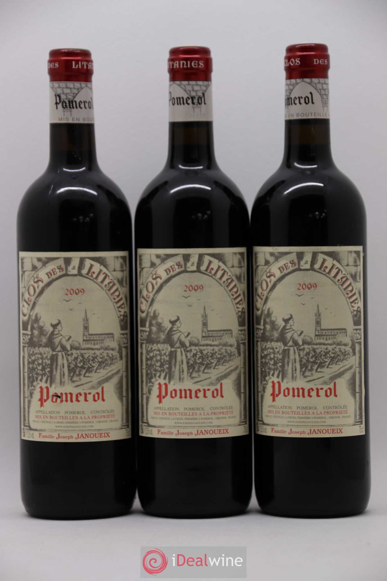 Pomerol Clos des Litanies 2009 - Posten von 12 Flaschen - 3