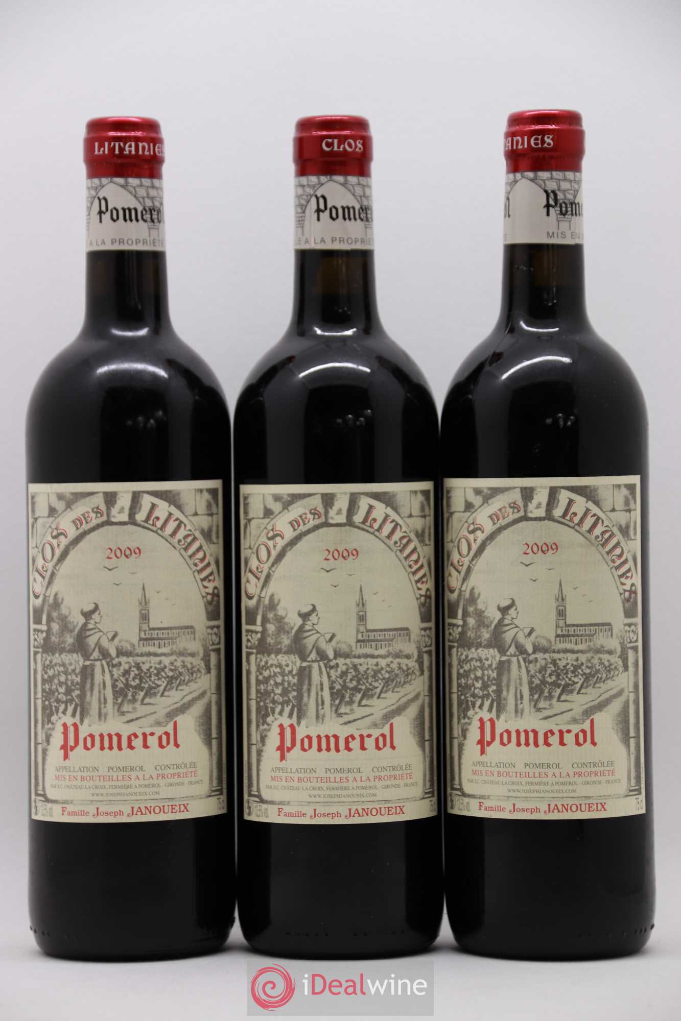 Pomerol Clos des Litanies 2009 - Posten von 12 Flaschen - 3