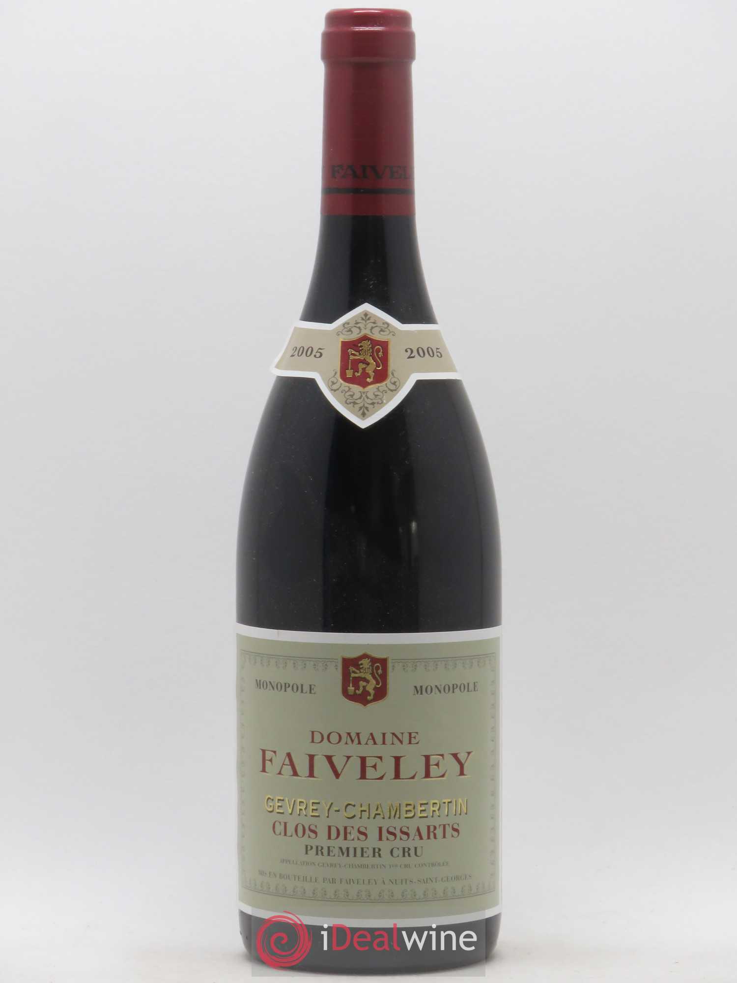 Gevrey-Chambertin 1er Cru Clos des Issarts Faiveley 2005 - Lot de 1 bouteille - 0