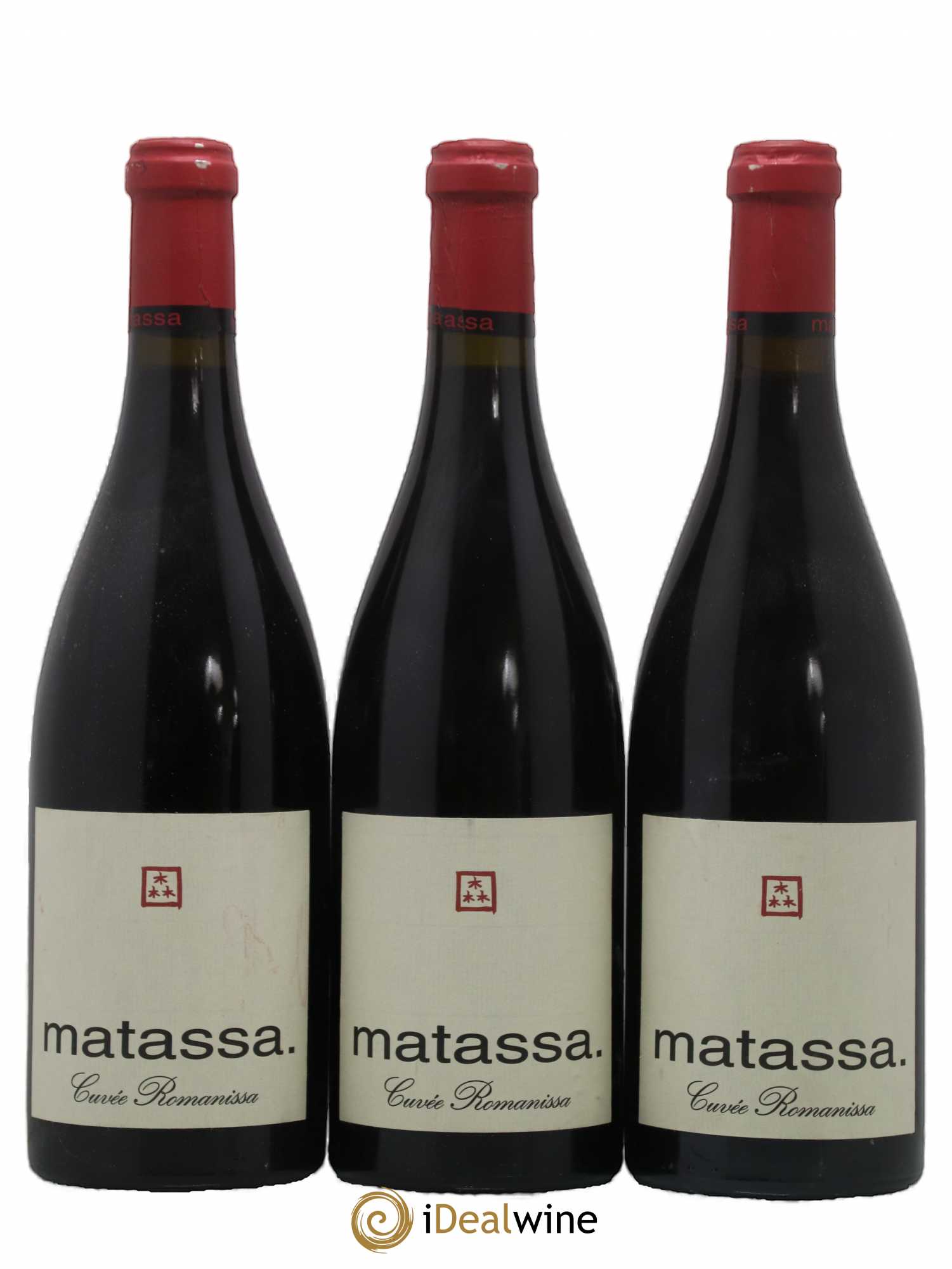 Côtes Catalanes Matassa Cuvée Romanissa 2003 - Lot de 3 bouteilles - 0