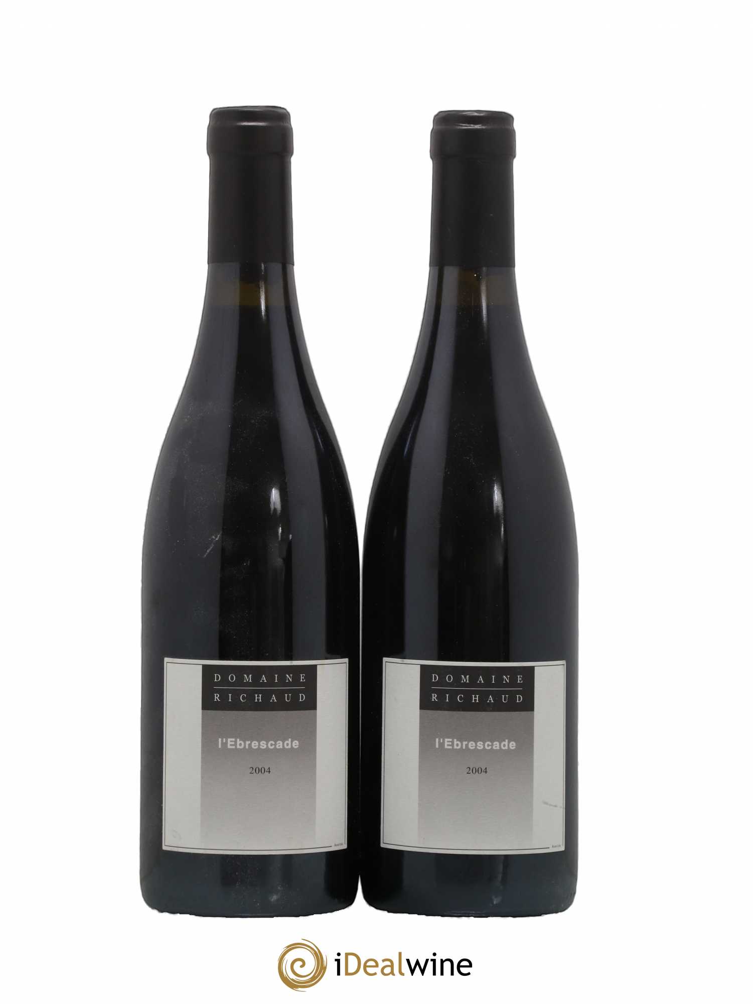 Cairanne Ebrescade Marcel Richaud 2004 - Lot de 2 bouteilles - 0