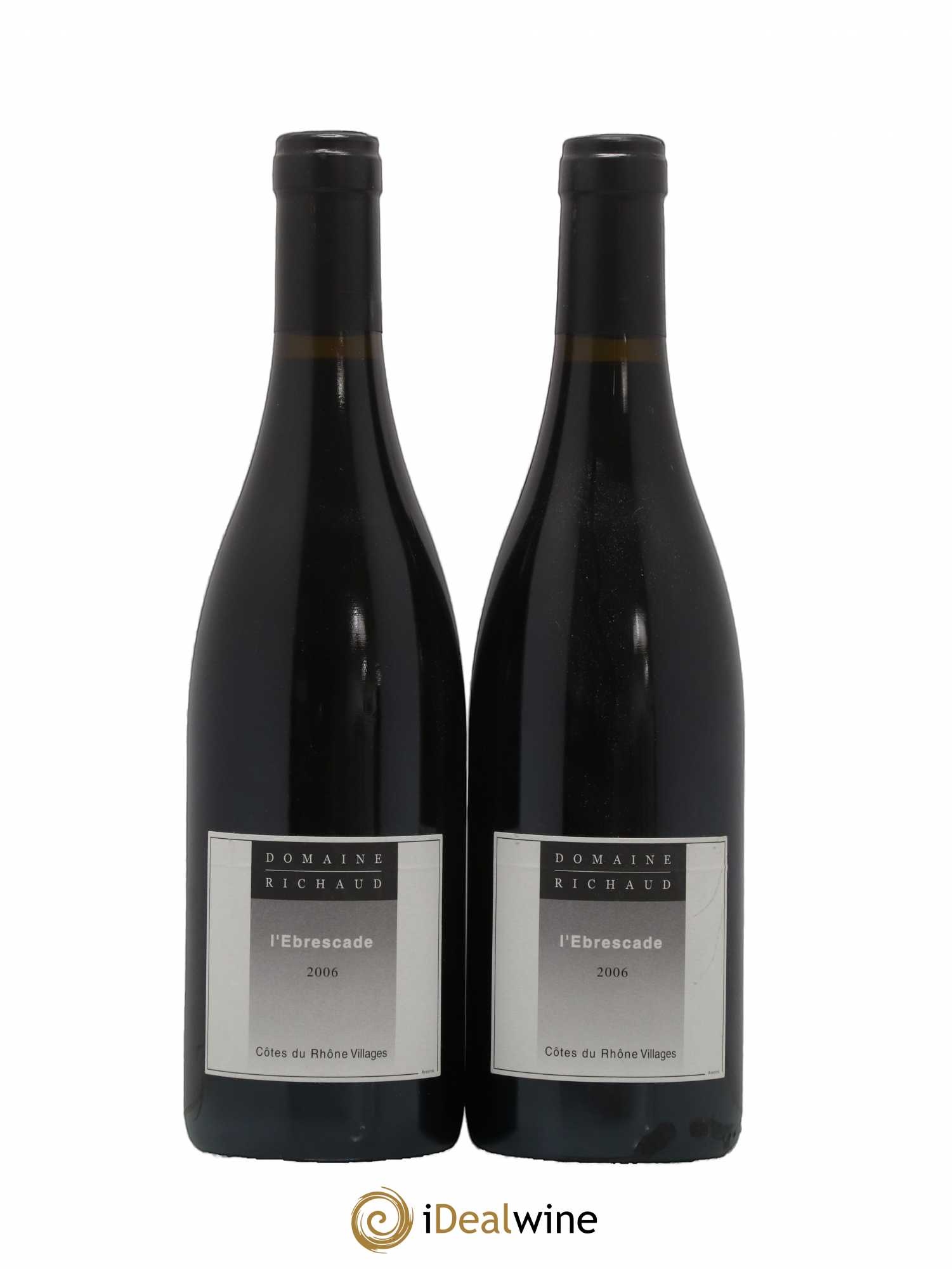 Cairanne Ebrescade Marcel Richaud 2006 - Lot de 2 bouteilles - 0
