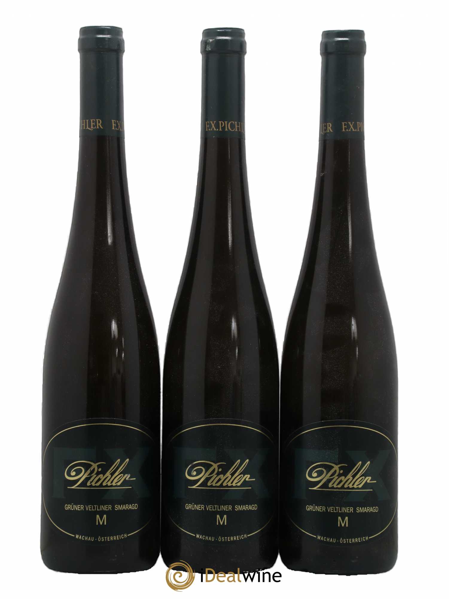 Autriche FX Pichler Gruner Veltliner Smaragd M 2009 - Posten von 3 Flaschen - 0