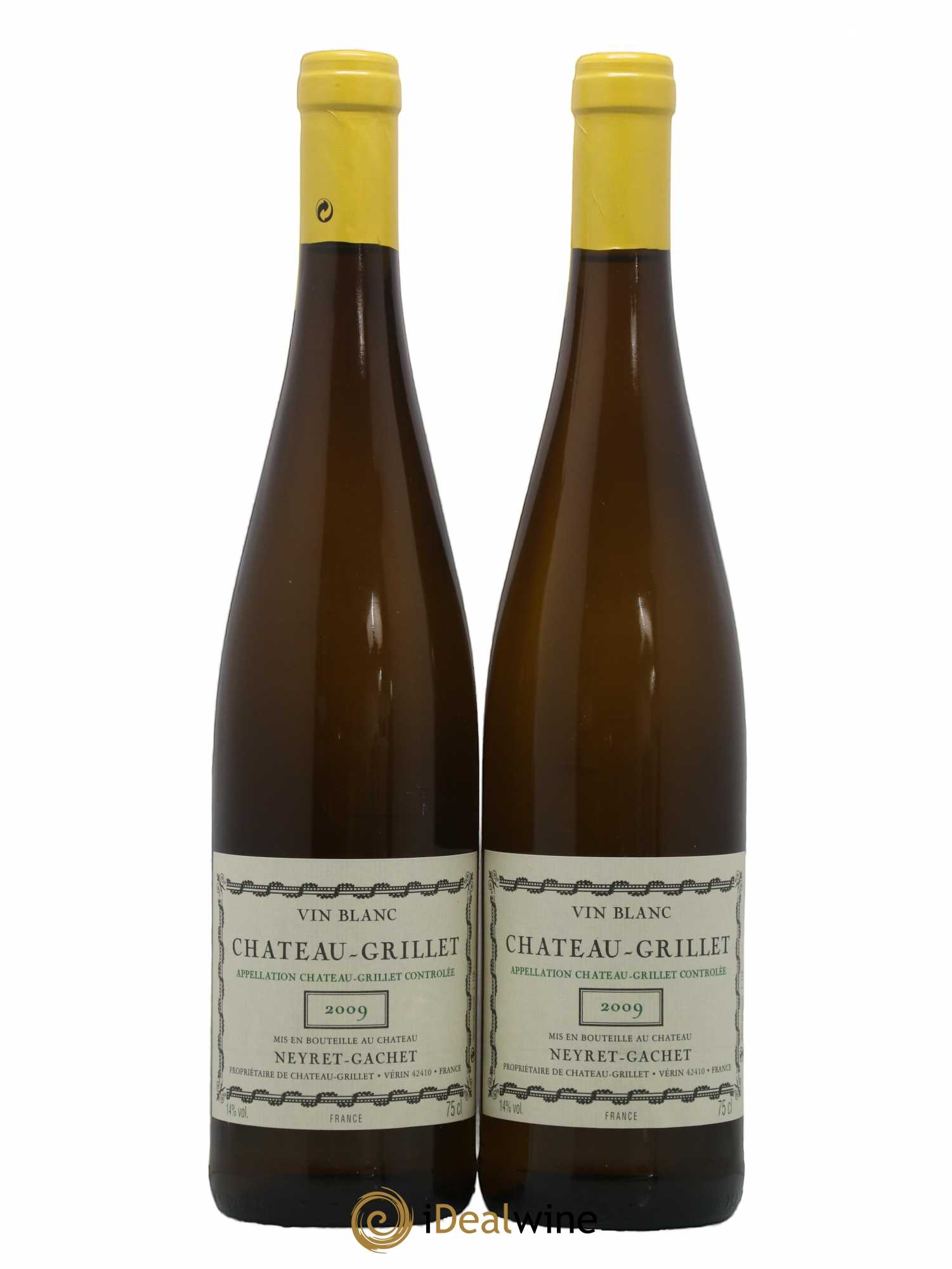 Château Grillet Château-Grillet 2009 - Lot de 2 bouteilles - 0