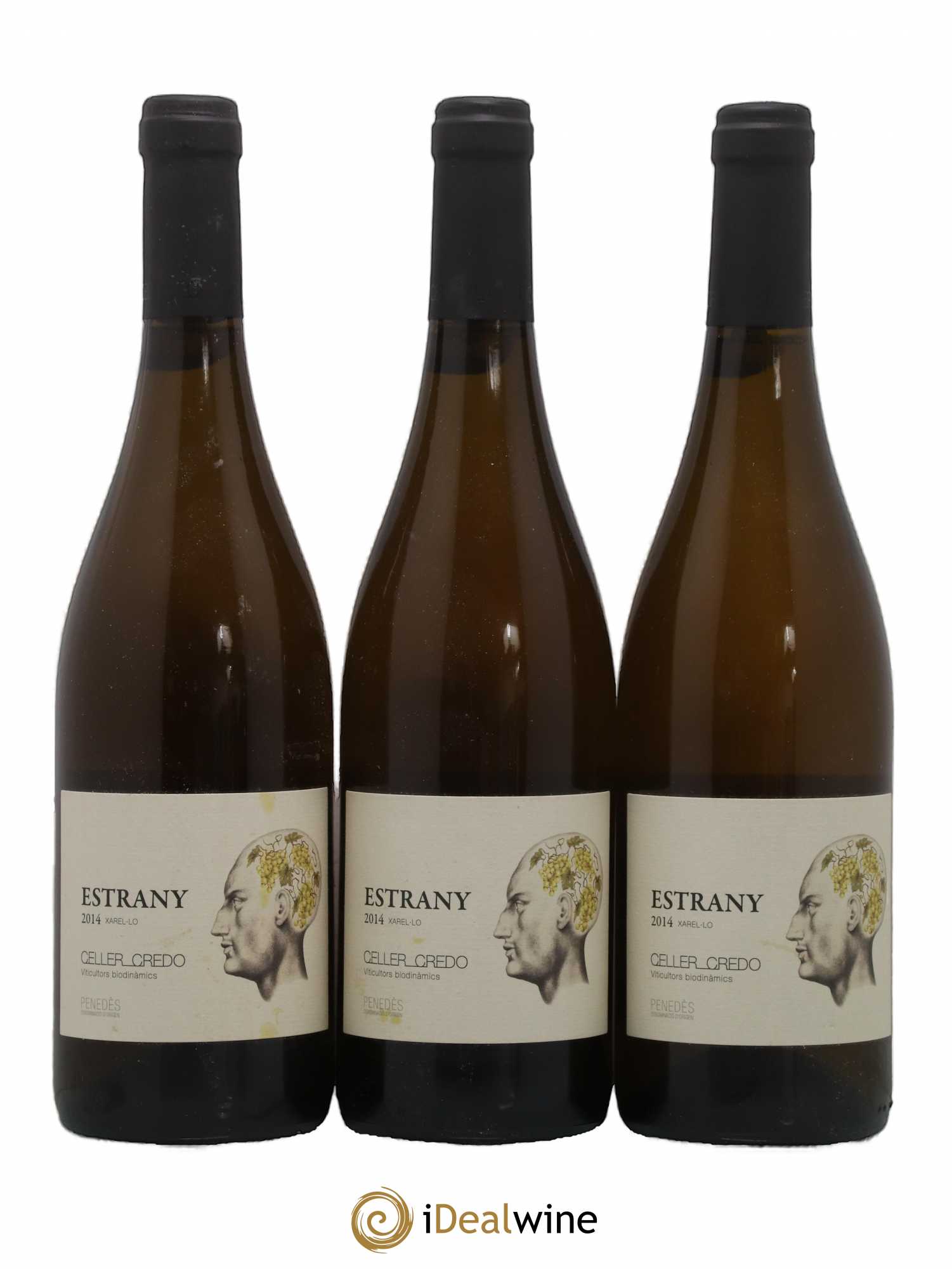 Espagne Recaredo Estrany White Xarello 2014 - Posten von 3 Flaschen - 0