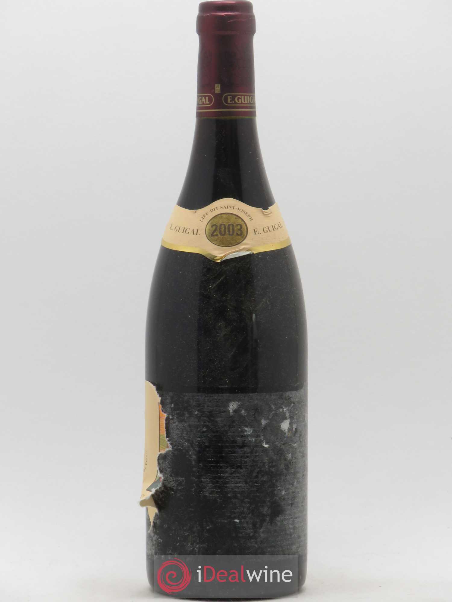 Saint-Joseph Lieu-dit Saint-Joseph Guigal (sans prix de réserve) 2003 - Lot de 1 bouteille - 0
