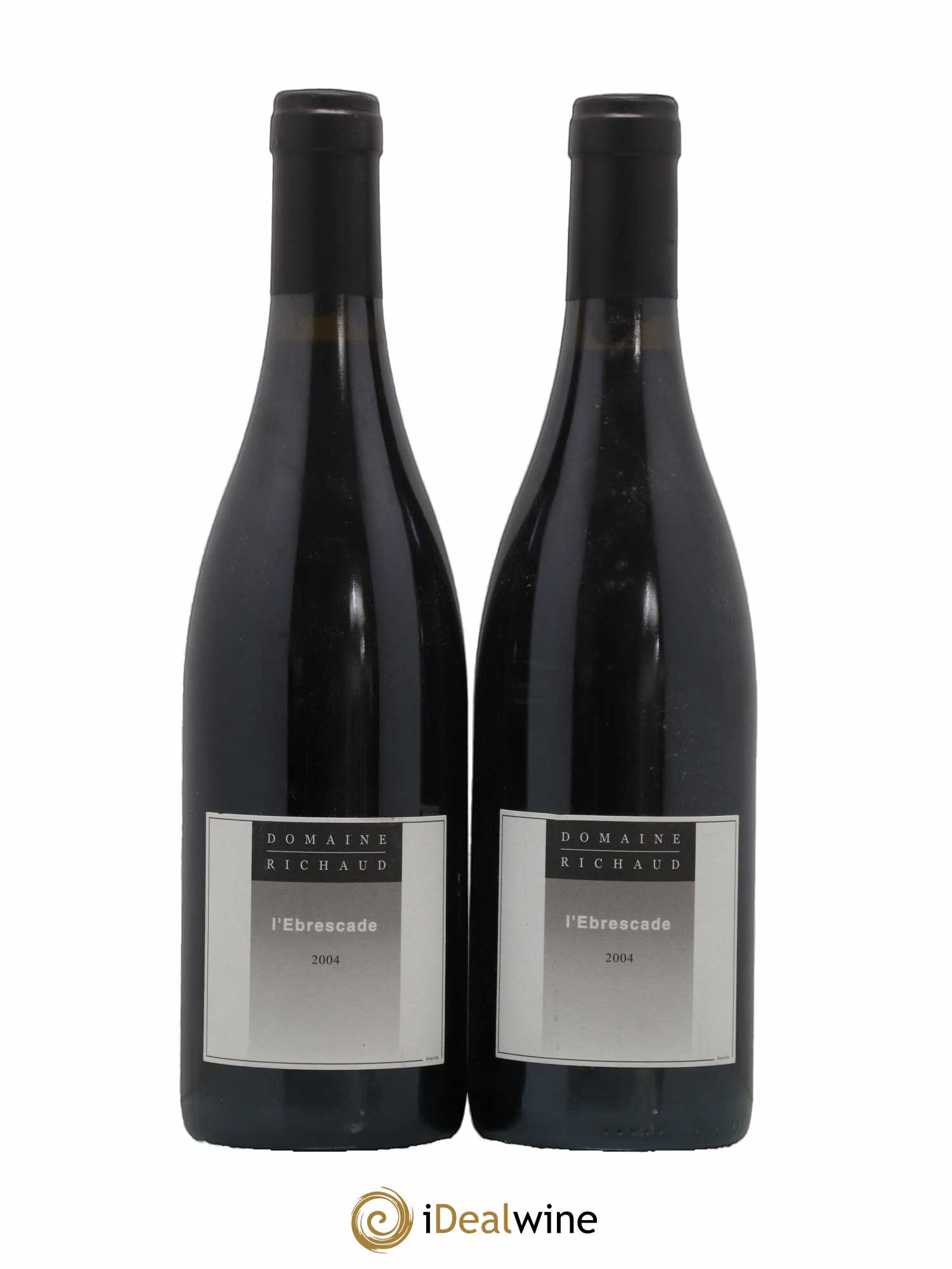 Cairanne Ebrescade Marcel Richaud 2004 - Lot de 2 bouteilles - 0