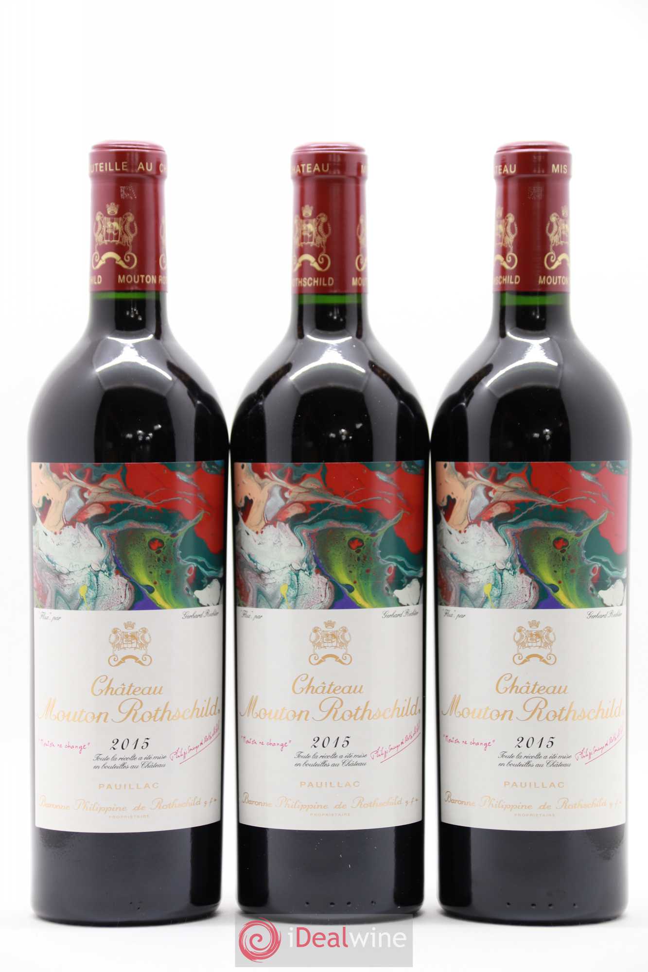 Château Mouton Rothschild 1er Grand Cru Classé 2015 - Lot de 6 bouteilles - 3