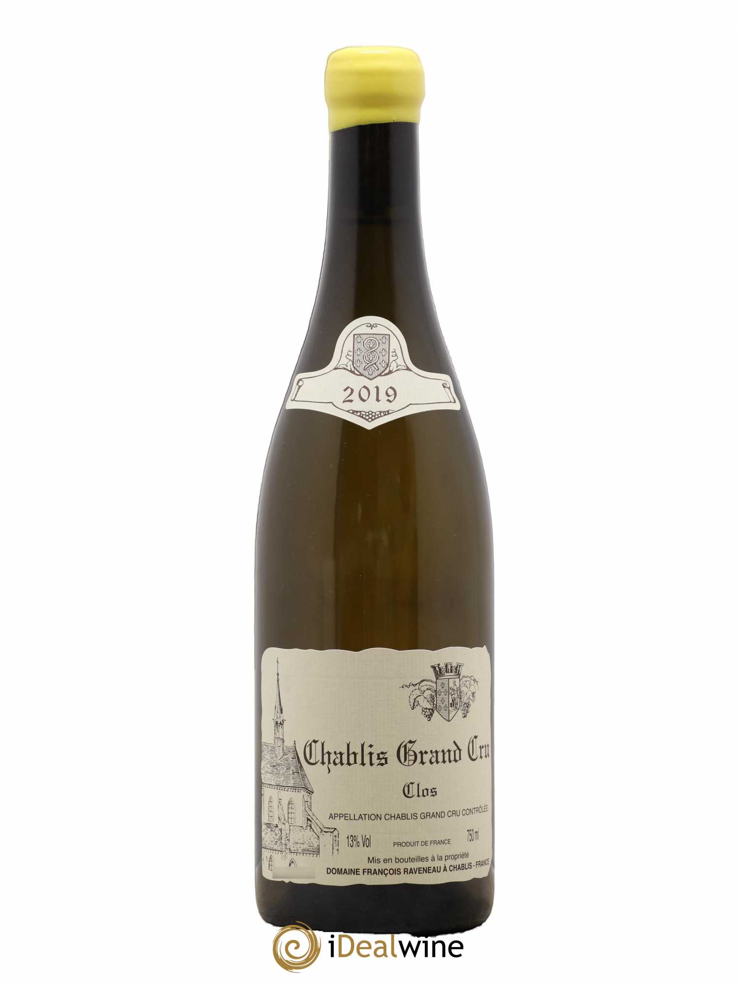 Chablis Grand Cru Clos Raveneau (Domaine) 2019 - Posten von 1 Flasche - 0