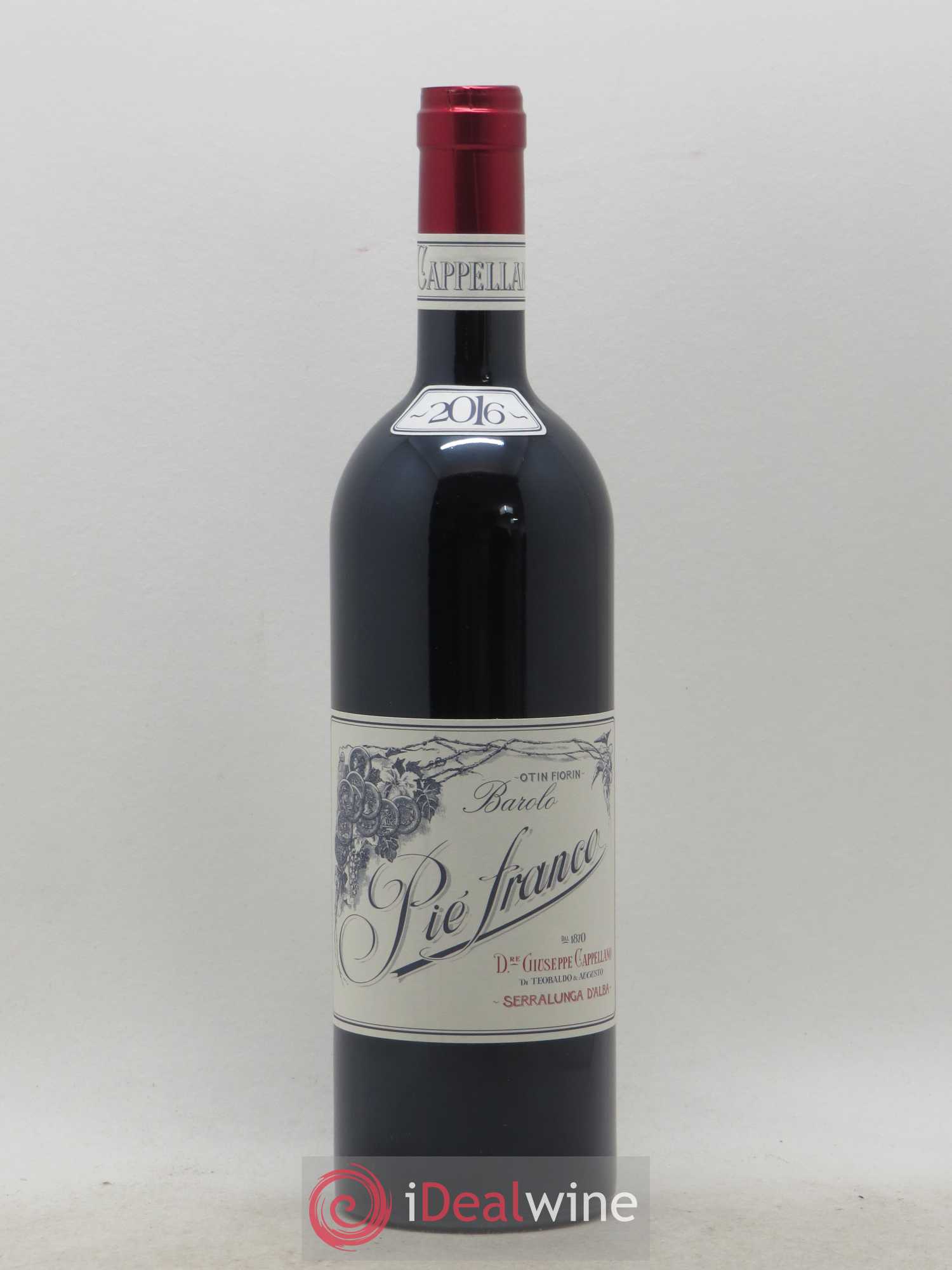Barolo DOCG Pié Franco Cappellano 2016 - Lot de 1 bouteille - 0