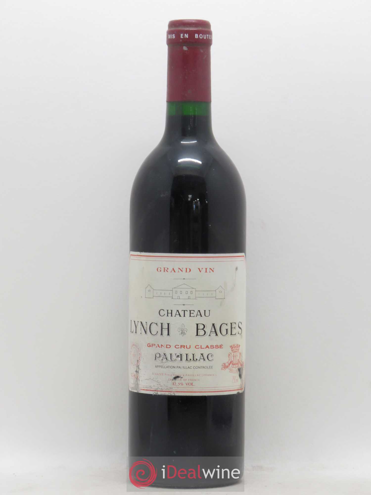 Château Lynch Bages 5ème Grand Cru Classé 1988 - Lot de 1 bouteille - 0