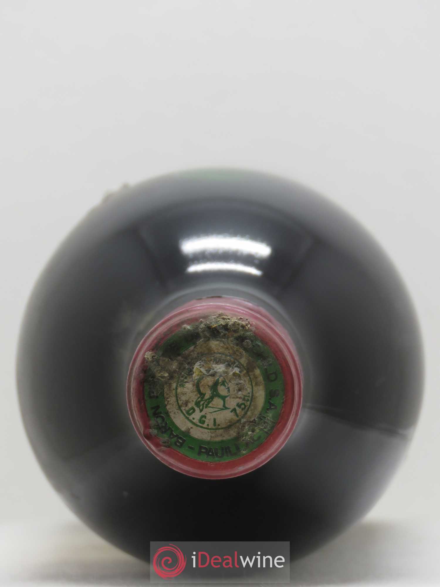 Château Mouton Rothschild 1er Grand Cru Classé 1985 - Lot de 3 bouteilles - 1