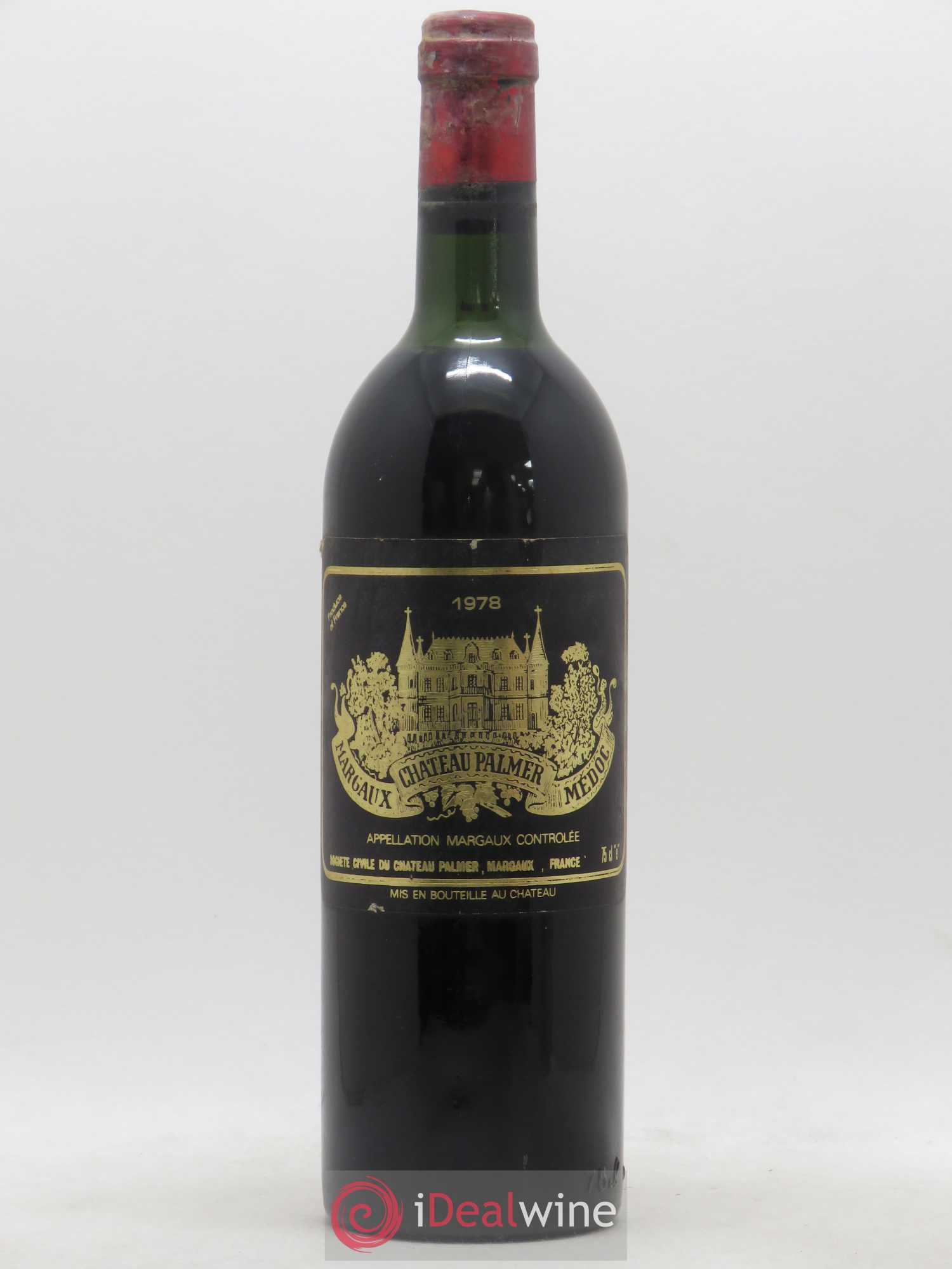 Château Palmer 3ème Grand Cru Classé 1978 - Lot de 1 bouteille - 0