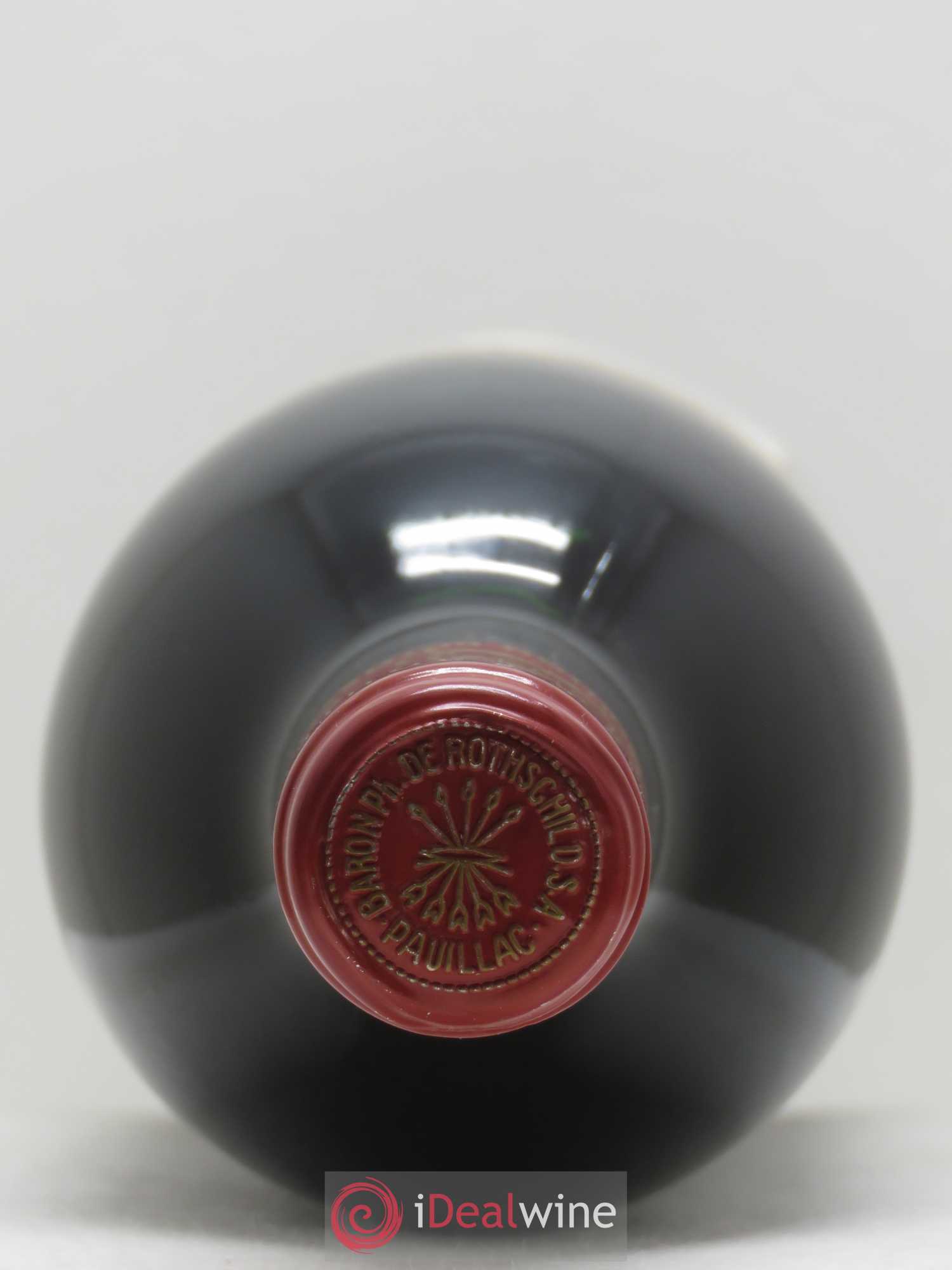 Château Mouton Rothschild 1er Grand Cru Classé 1987 - Lot de 3 bouteilles - 1