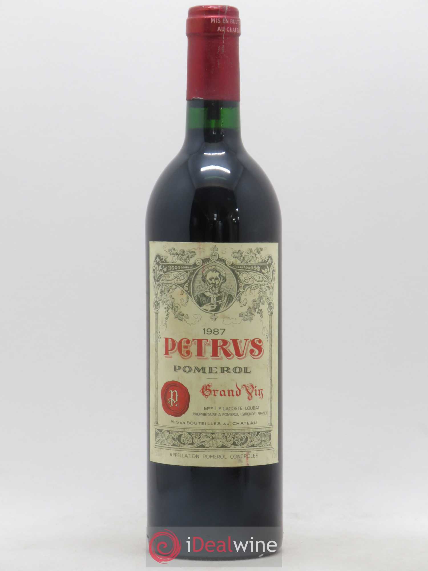 Petrus 1987 - Lot de 1 bouteille - 0