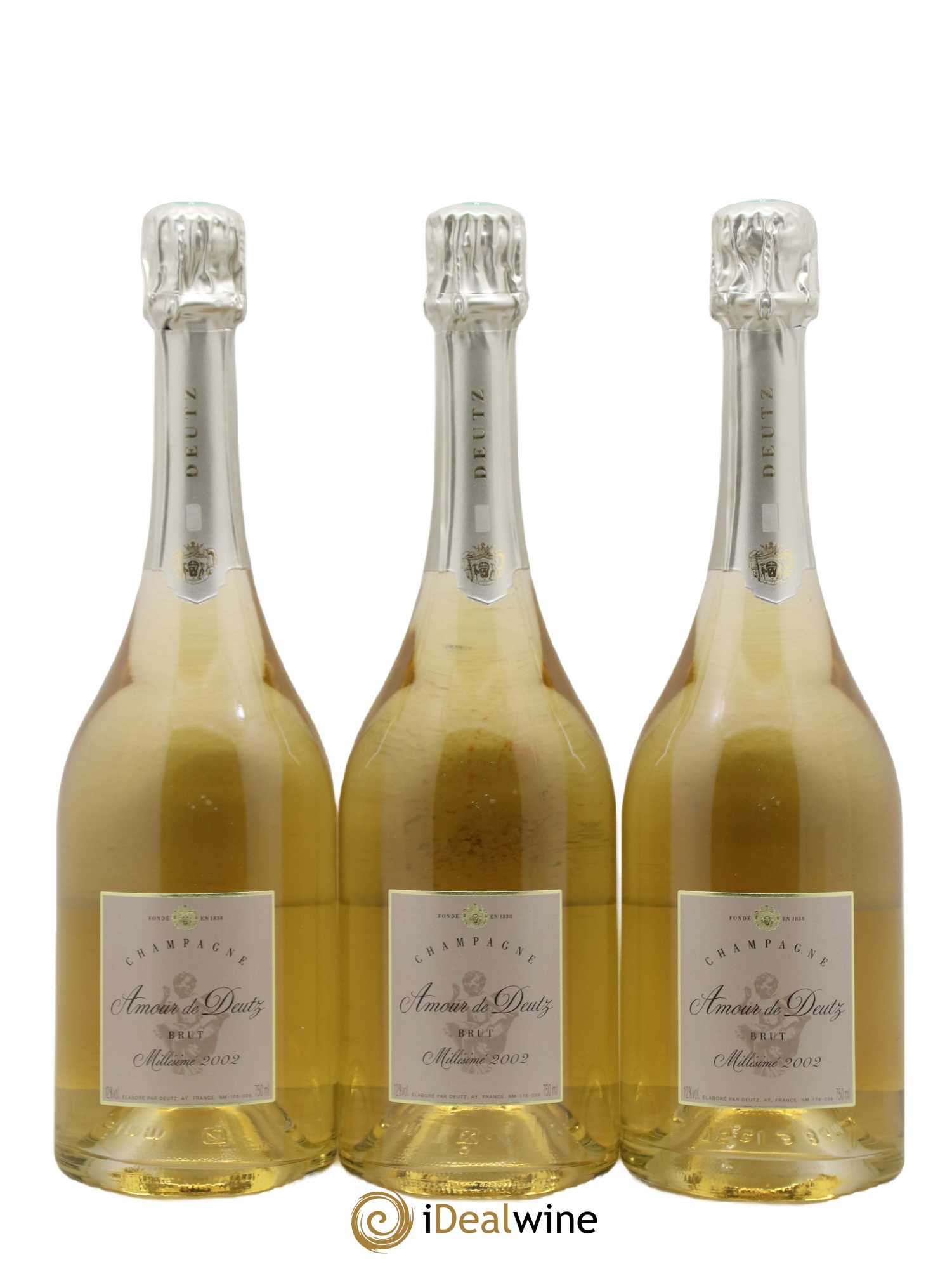 Amour de Deutz Brut Deutz Brut 2002 - Lot de 3 bouteilles - 0
