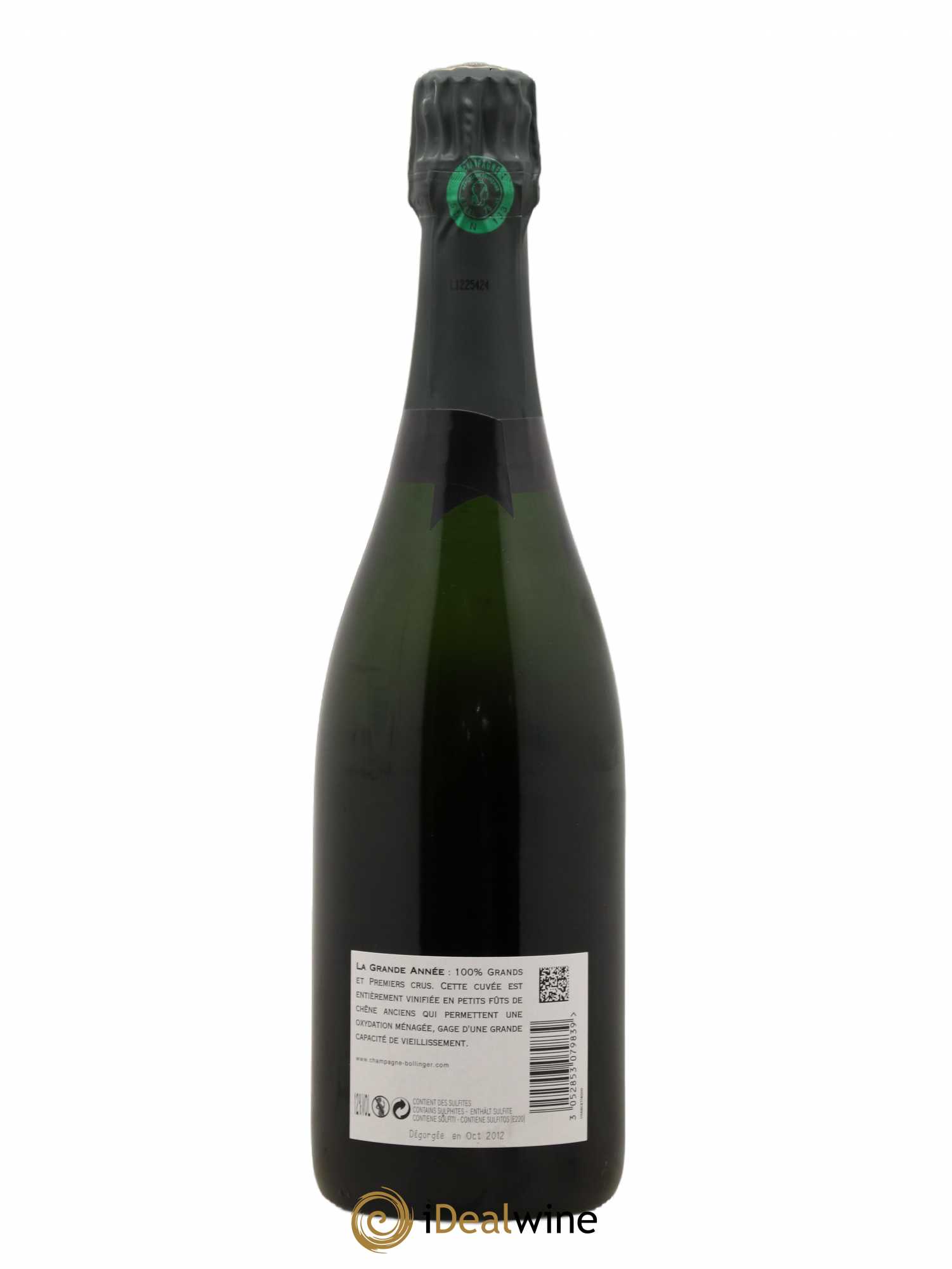 Grande Année Brut Bollinger Brut 2004 - Lot of 1 bottle - 1