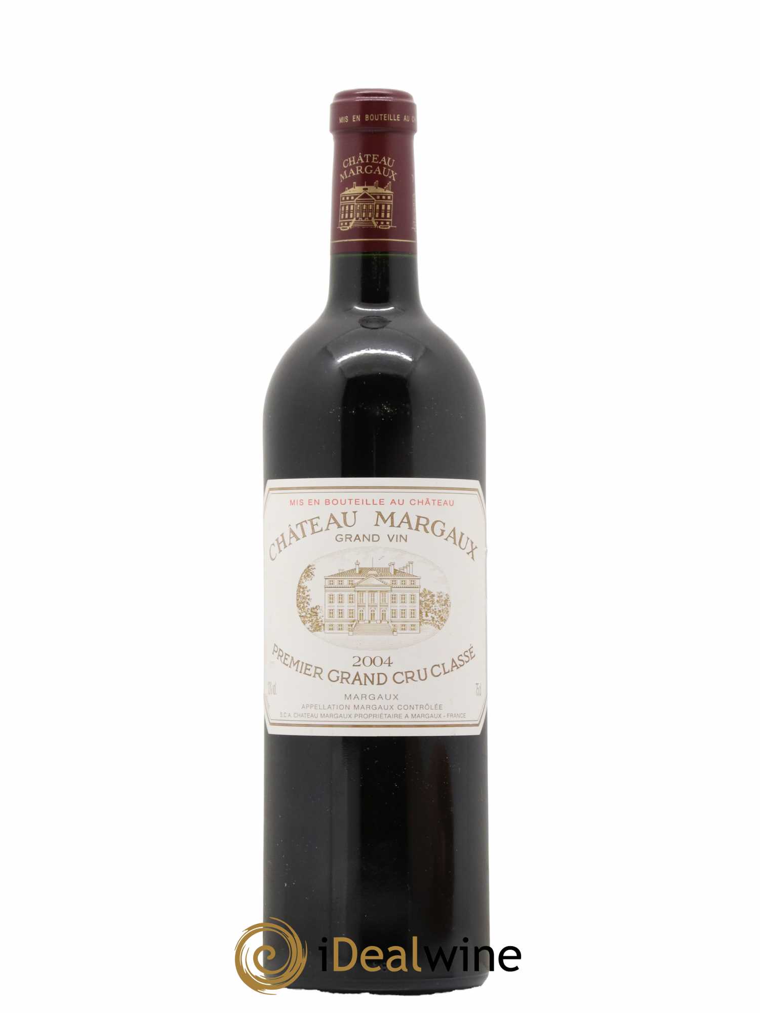 Château Margaux 1er Grand Cru Classé 2004 - Lot de 1 bouteille - 0